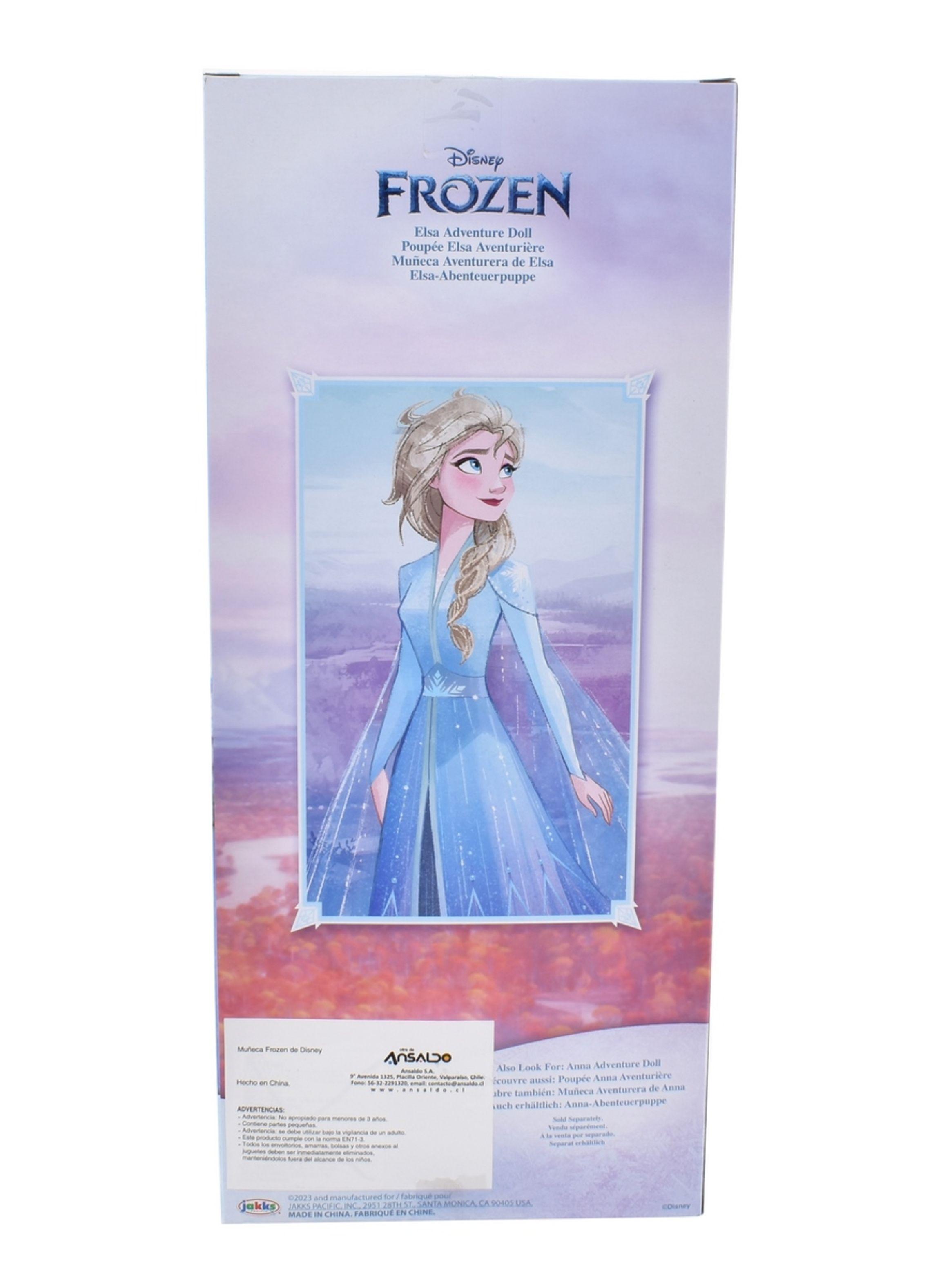 Muñeca frozen de disney - elsa aventurera-3