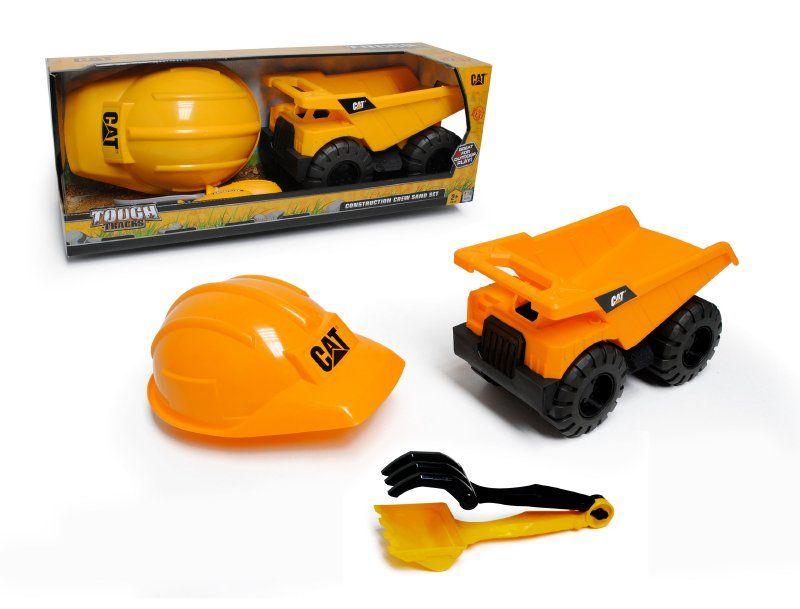 Camion Tolva 23 Cm. Con Casco Y Accesorios Cat-0