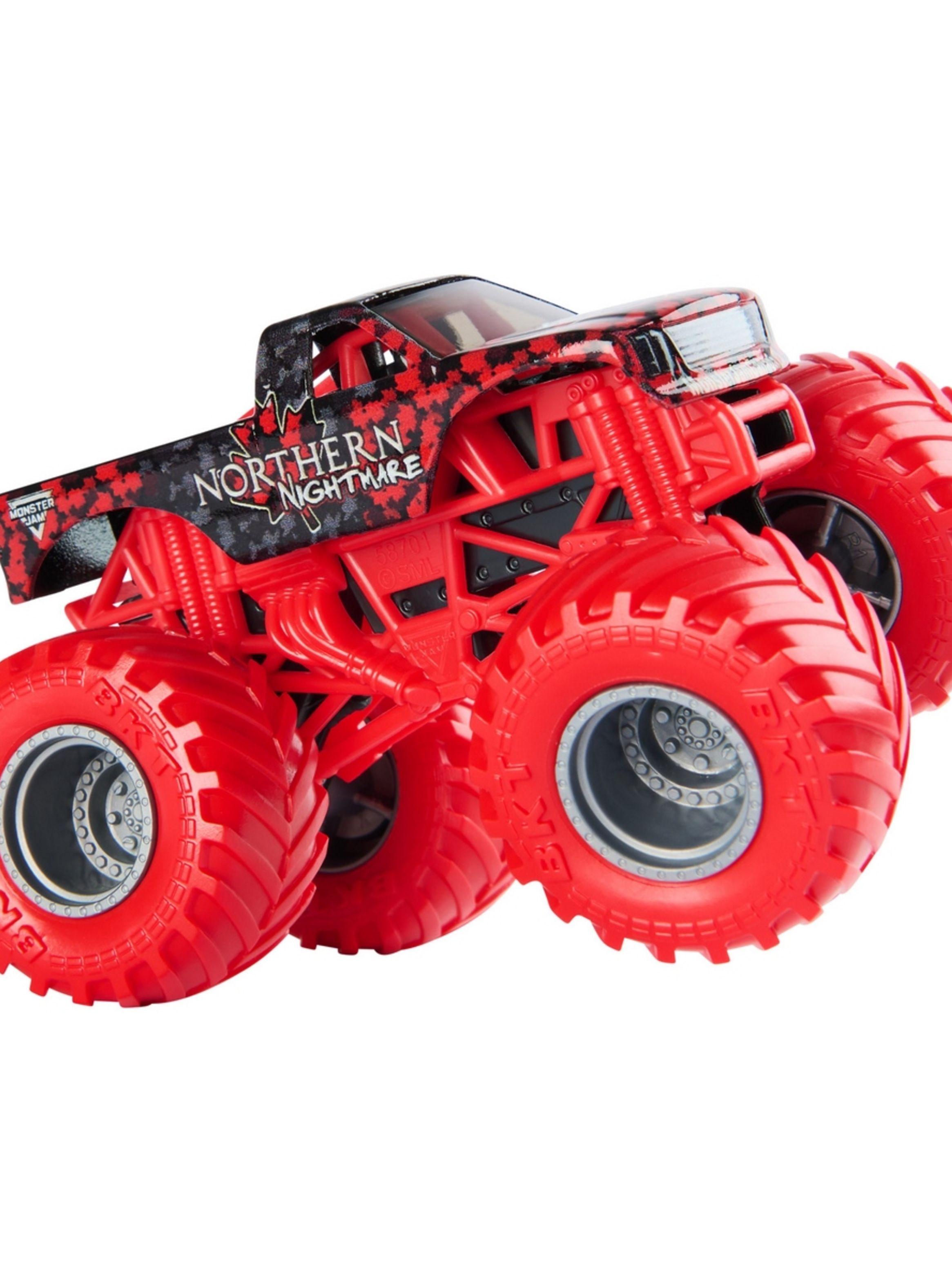 Vehículos Monster Jam 1:64 pack 2 Knightmare y Northern-6