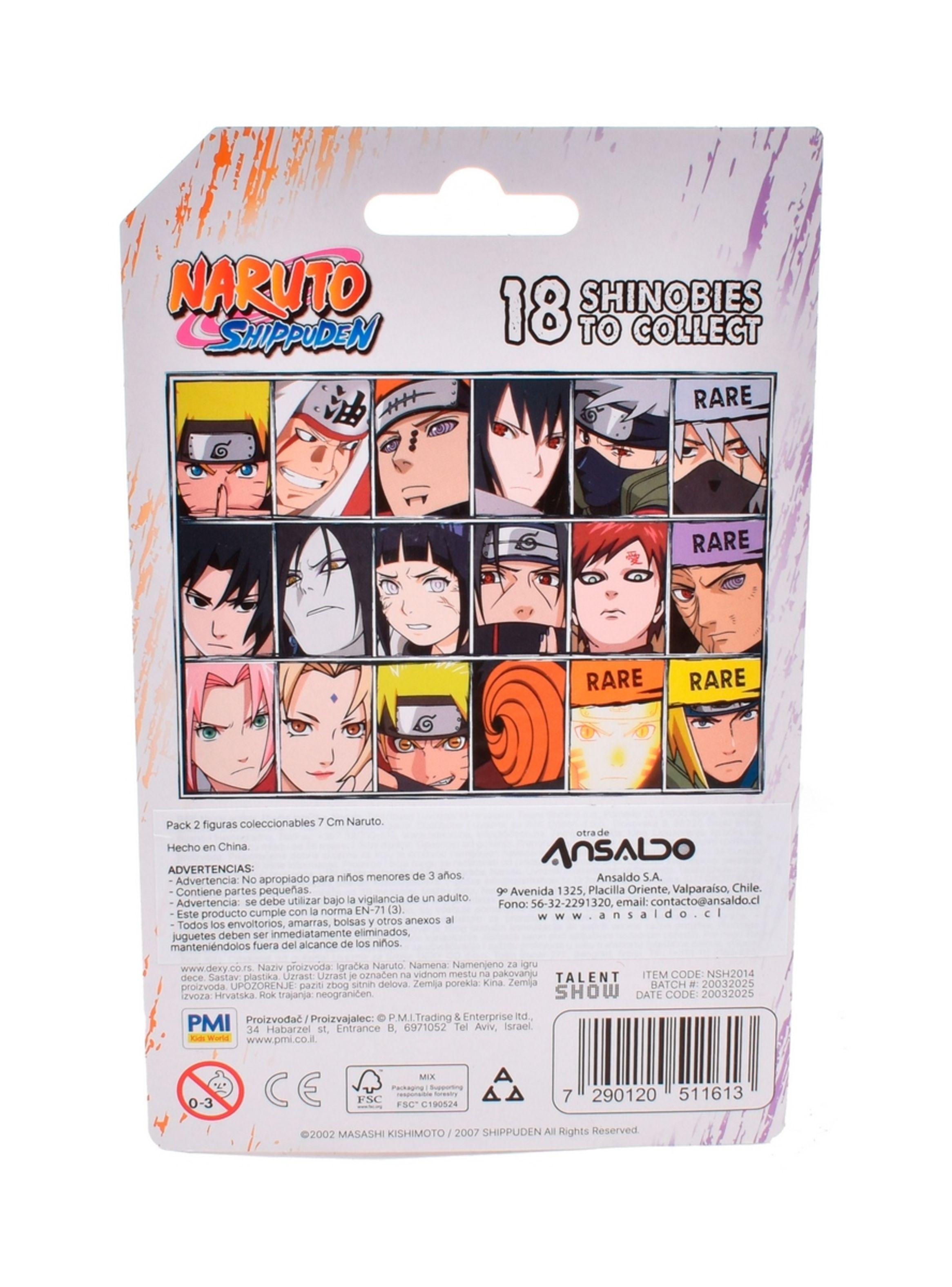 Pack 2 Figuras Coleccionables 7 Cm Naruto - Tsunade-3