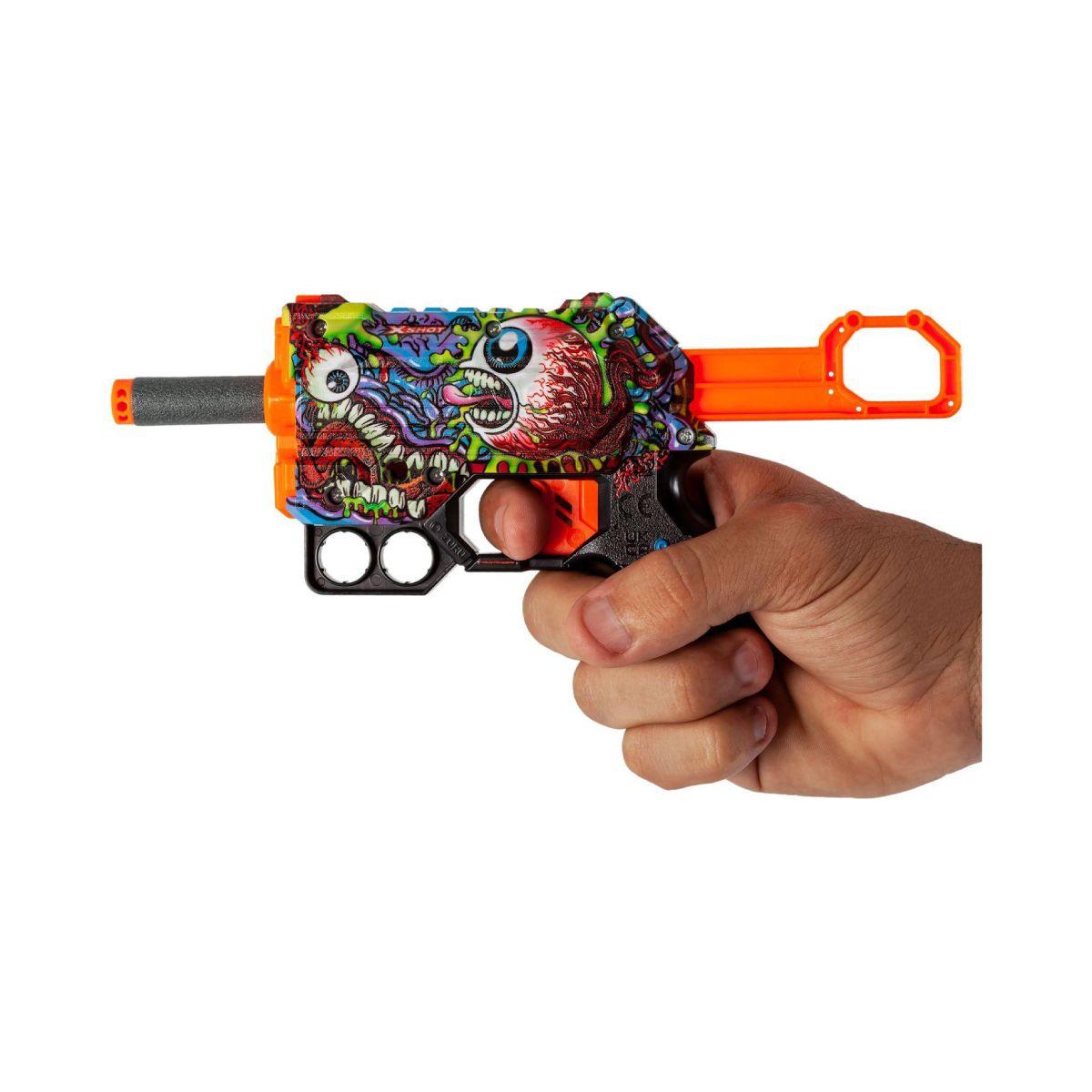 Lanza Dardos Menace Skins Con 8 Dardos X-Shot - Scream-3