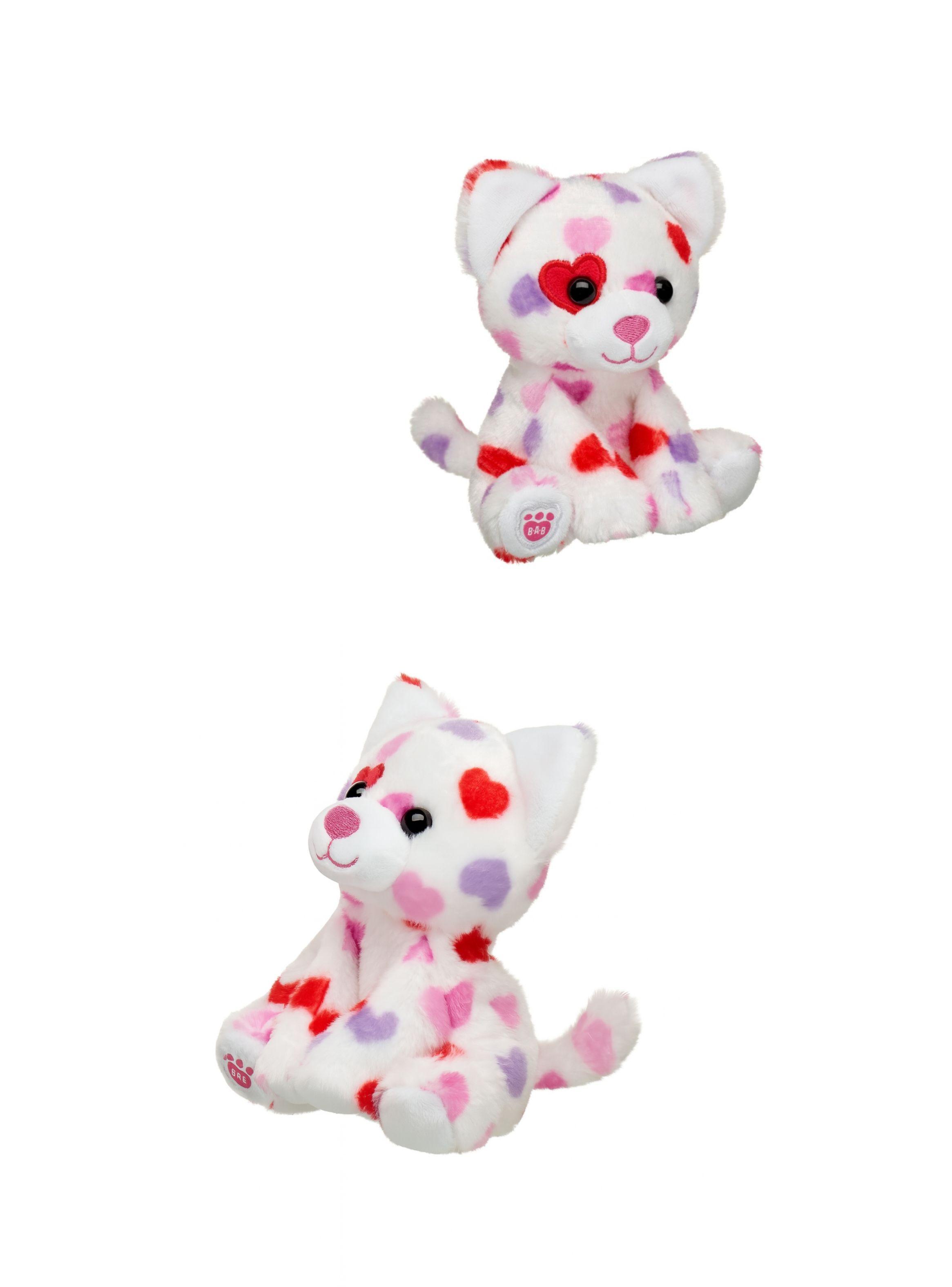 MINI PELUCHE BEANS GATA CORAZONES BUILD-A-BEAR-2