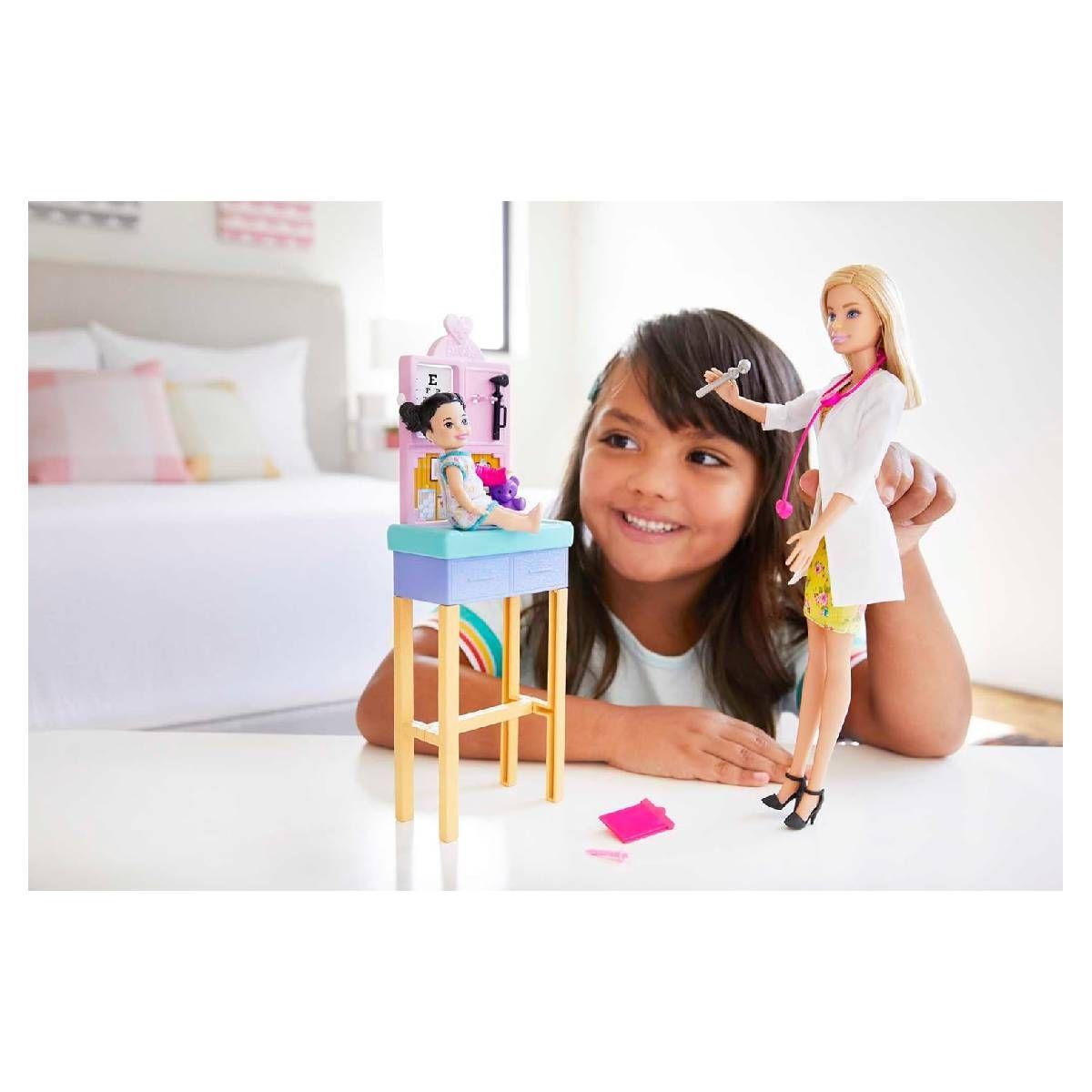 Barbie Profesiones Con Accesorios - Pediatra-1