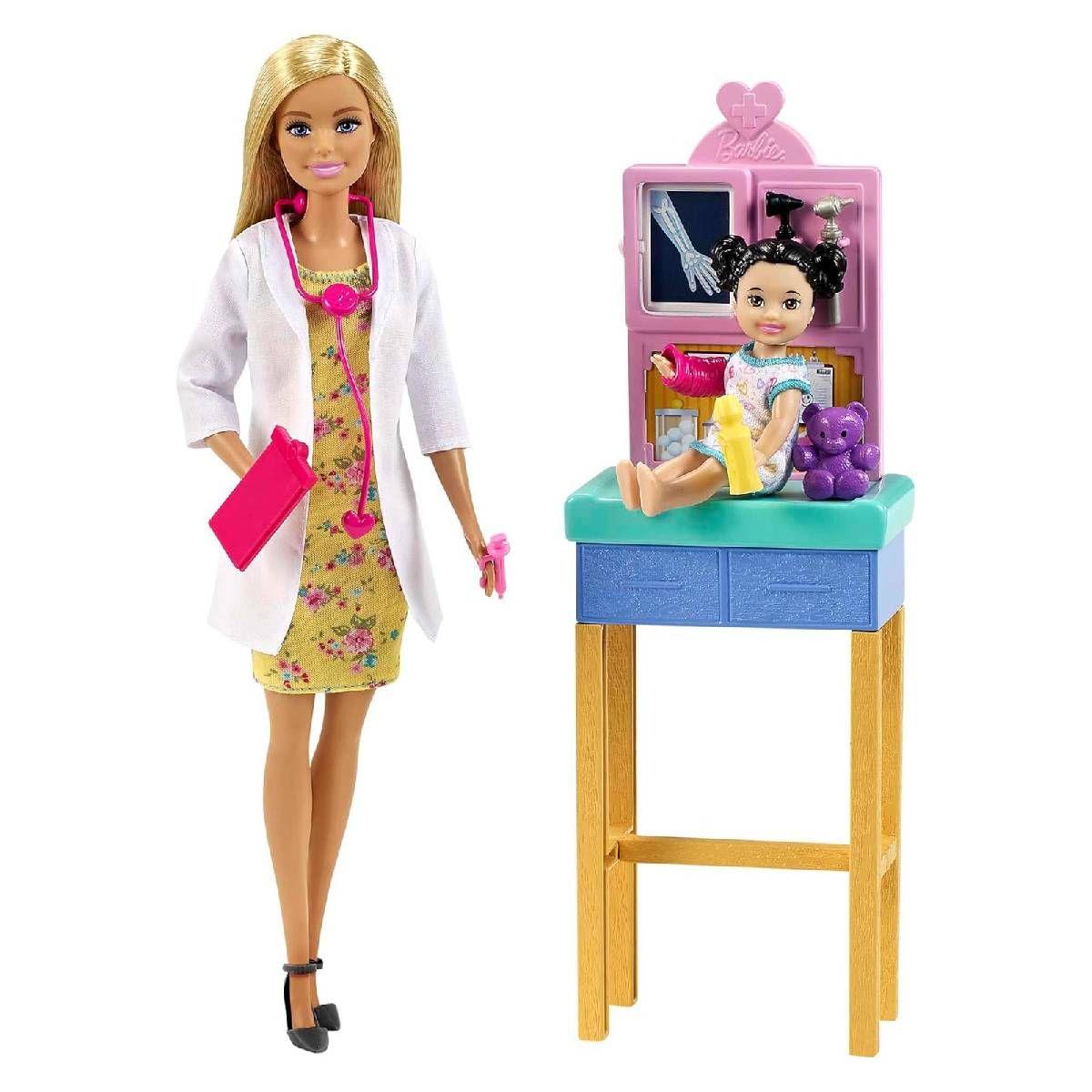 Barbie Profesiones Con Accesorios - Pediatra-5