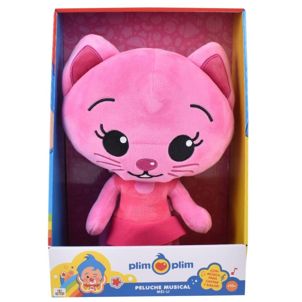 PELUCHE CON SONIDO 30 CMS PLIM PLIM - MEI-LI-2