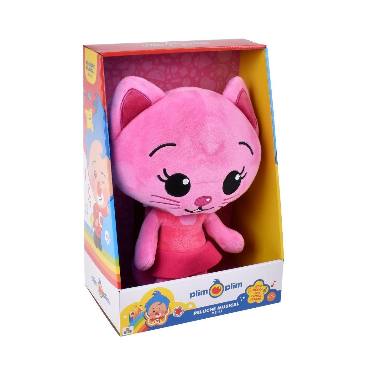PELUCHE CON SONIDO 30 CMS PLIM PLIM - MEI-LI-3