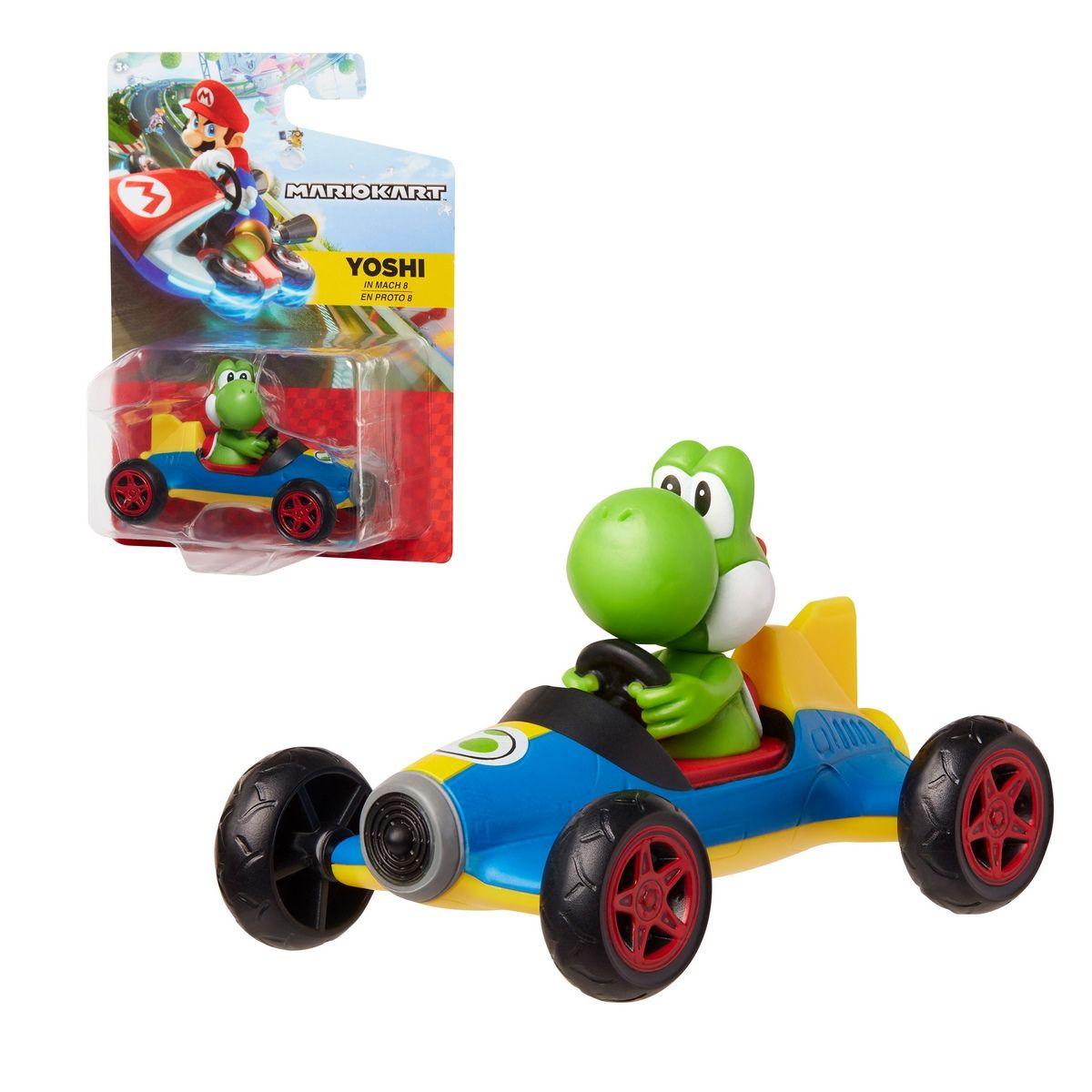 Vehiculo Nintendo Super Mario Kart Racers W5 - Yoshi-0