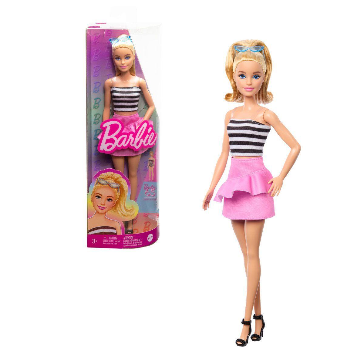 BARBIE FASHIONISTAS - TOP RAYADO-0