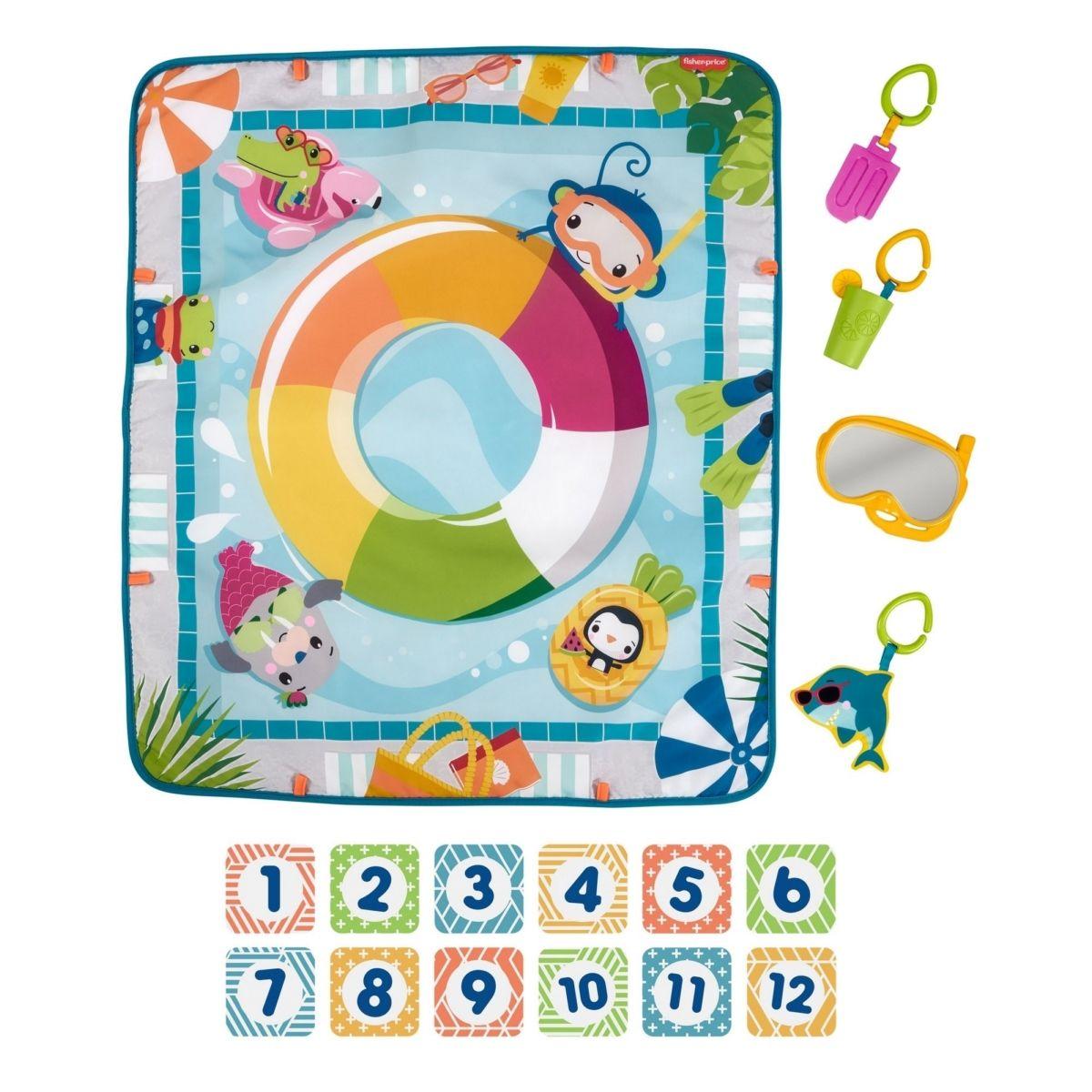 Fisher Price Alfombra Piscina De Actividades Mattel-0