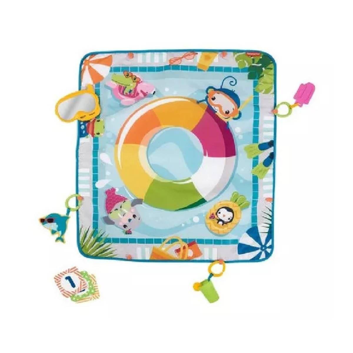 Fisher Price Alfombra Piscina De Actividades Mattel-3