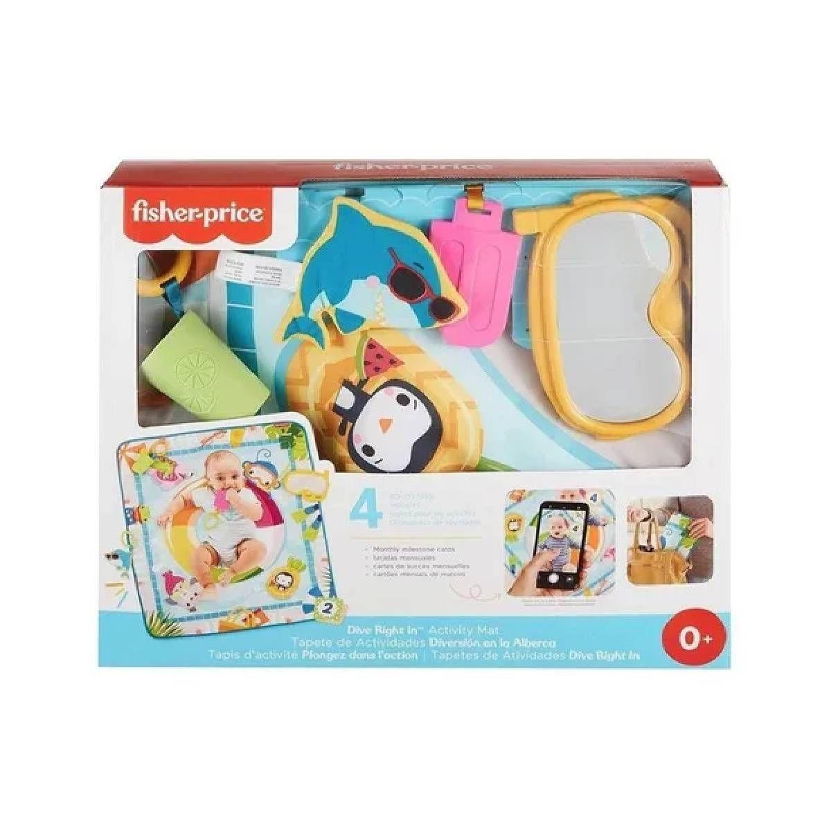 Fisher Price Alfombra Piscina De Actividades Mattel-4