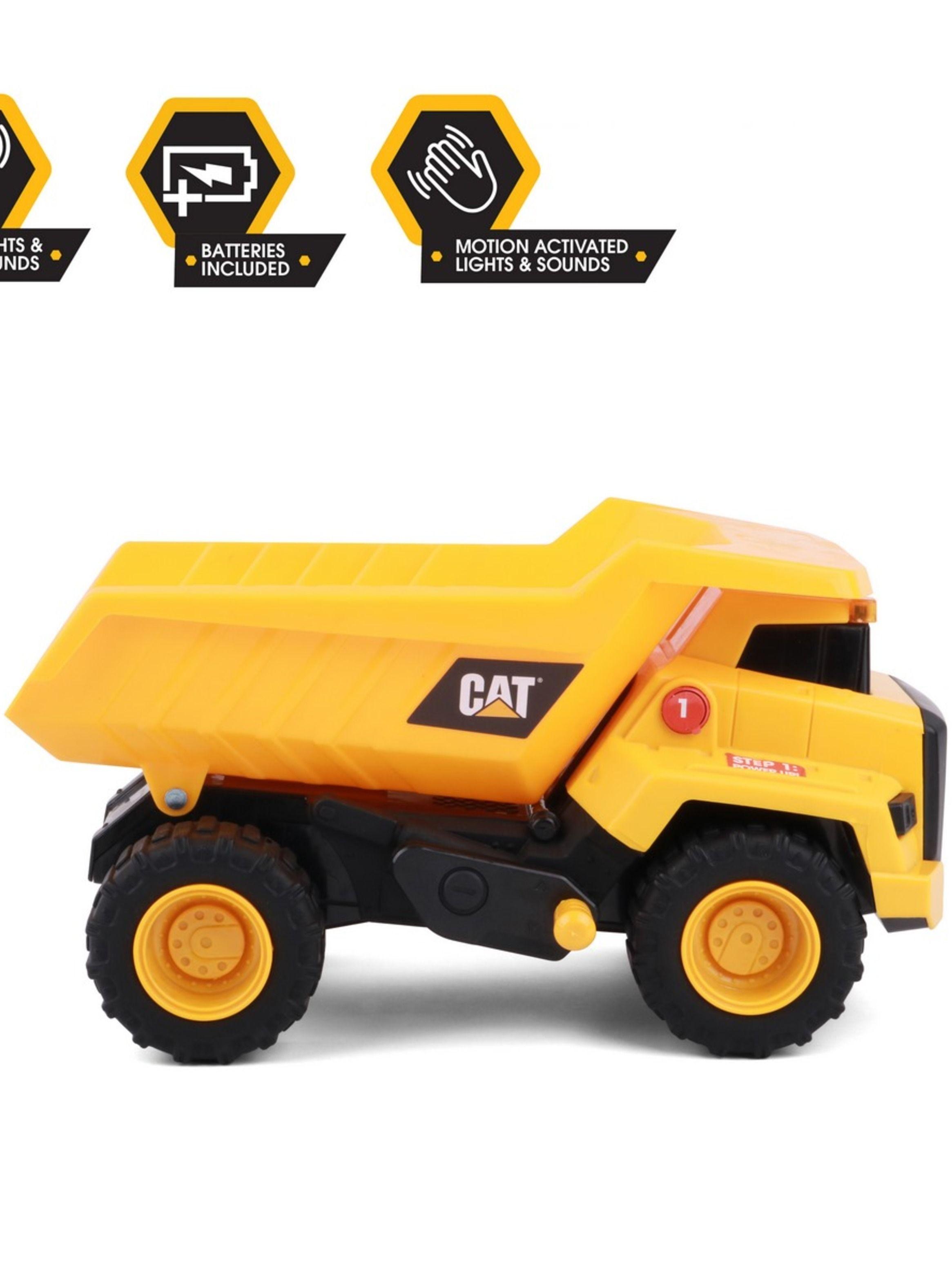 Cat Mini Maquinaria Con Luz Y Sonido 15 Cm - Camion-2