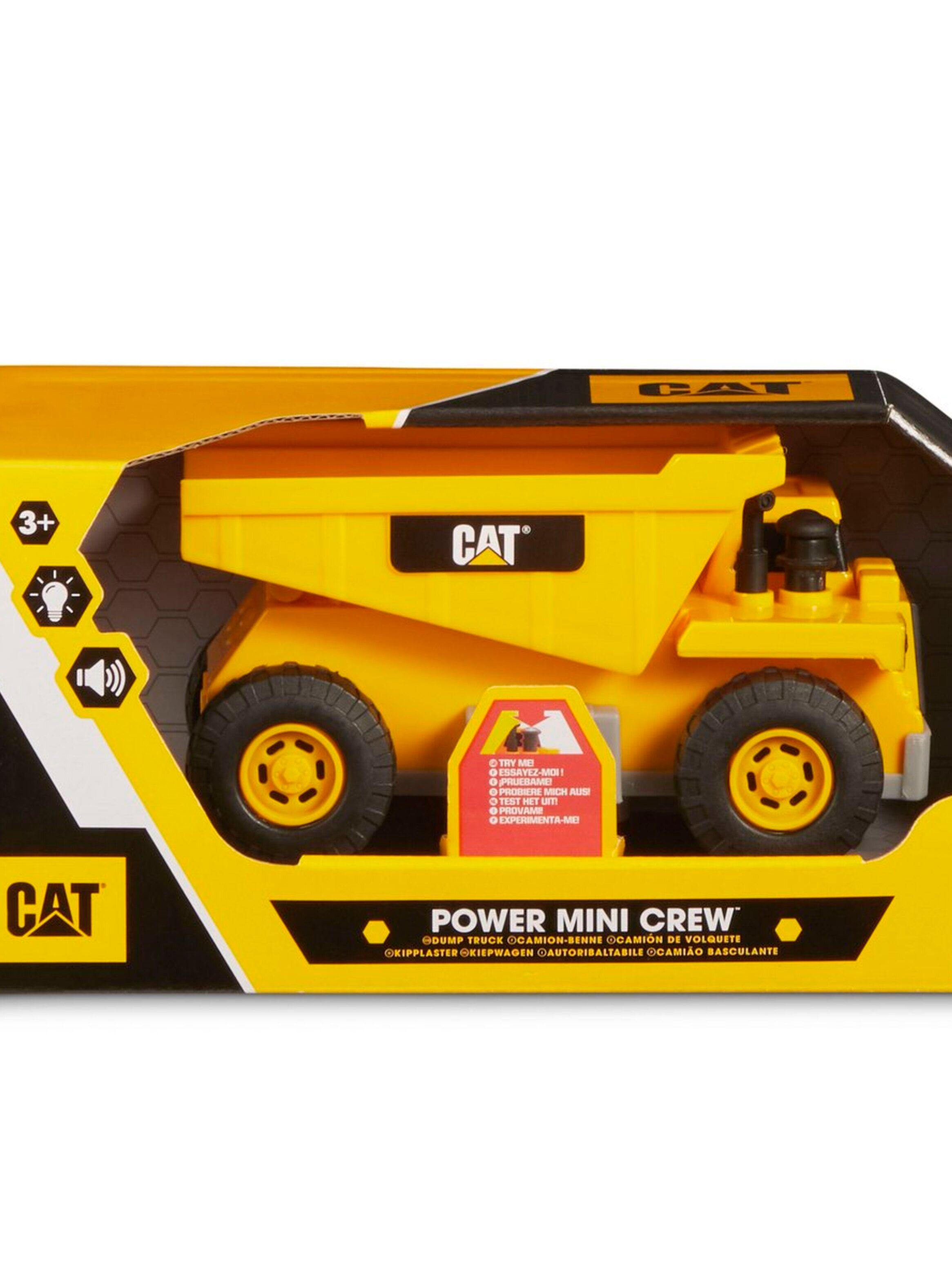 Cat Mini Maquinaria Con Luz Y Sonido 15 Cm - Camion-3