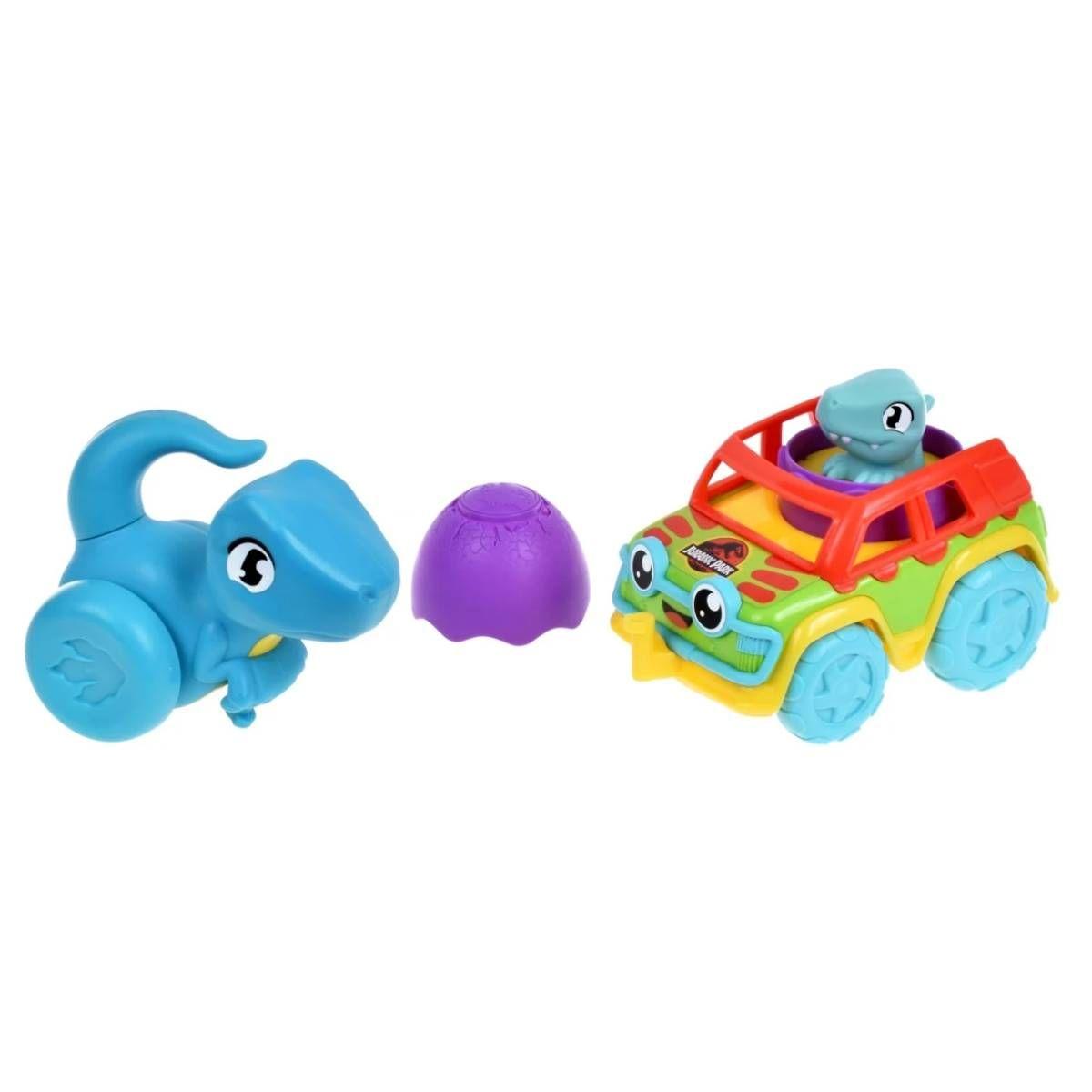 Auto Con Dinosaurio Jurassic World-1