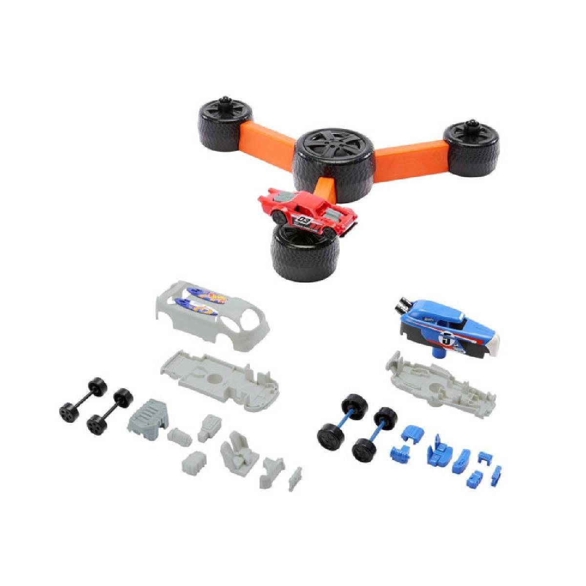 Mattel Games Juego De Mesa Hot Wheels Construye Y Destruye-6