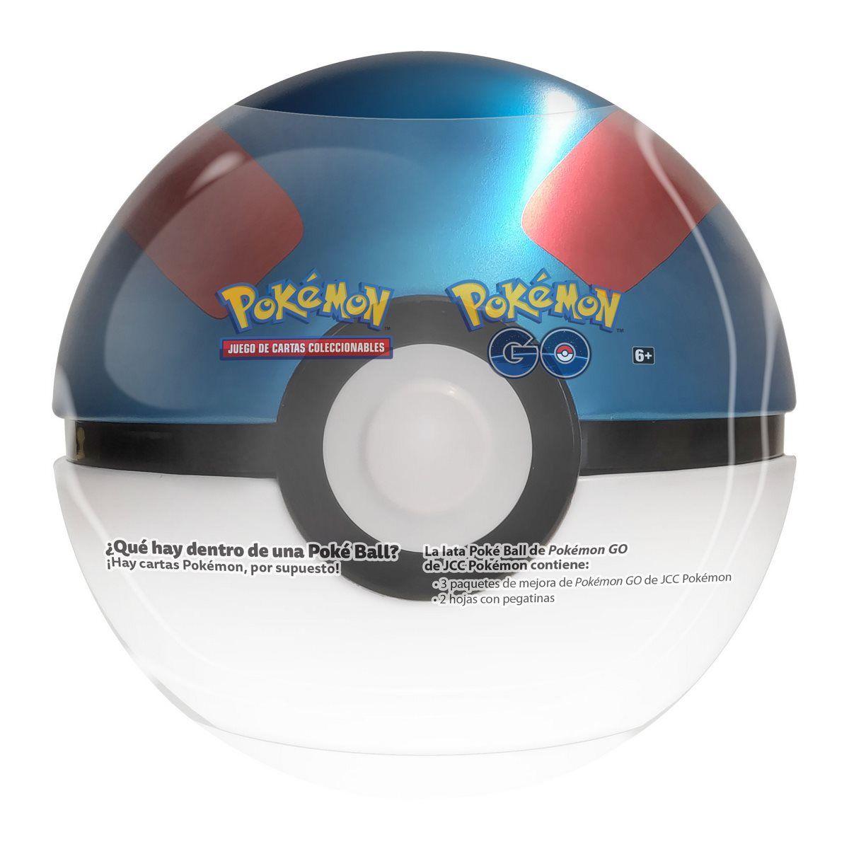 Pokemon Go Pokeball Tin Español - Greatball-0