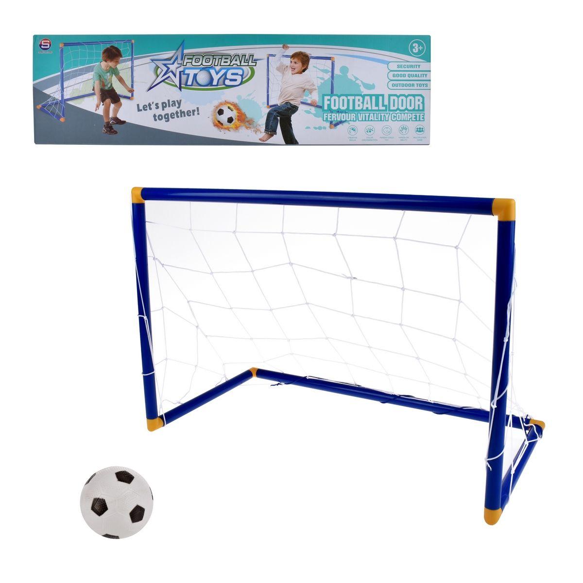 Arco De Futbol De 55 X 36 Cm Con Pelota Y Bombin-1