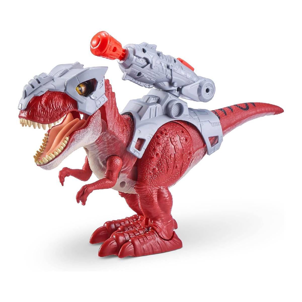 Dinosaurio Dino Wars Con Lanzador Robo Alive Zuru-3