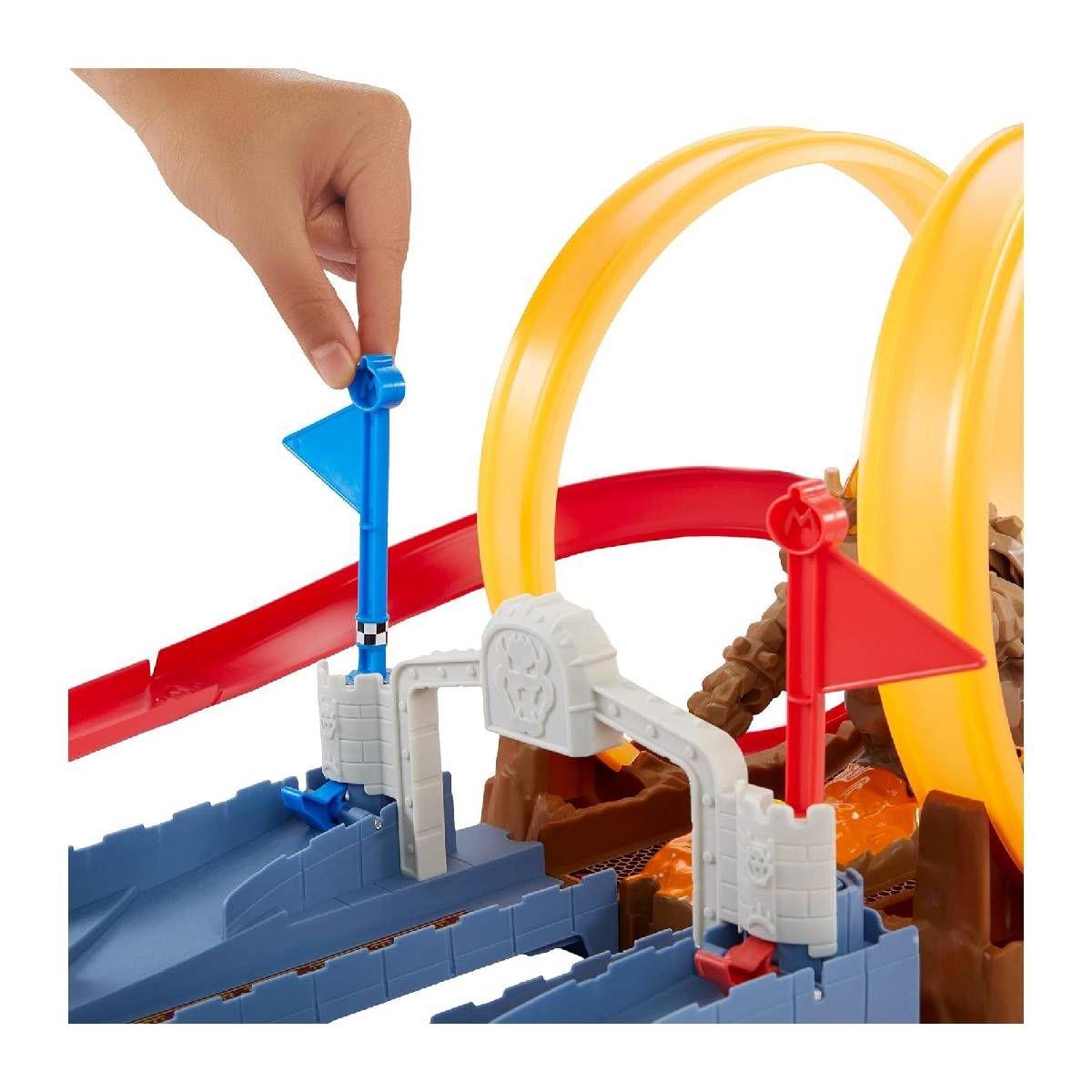 Hot Wheels Mario Kart Pista Castillo De Bowser Mattel-3