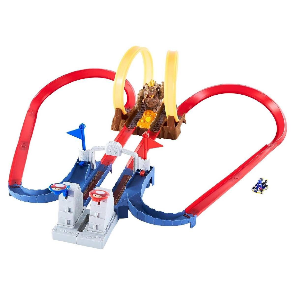 Hot Wheels Mario Kart Pista Castillo De Bowser Mattel-9