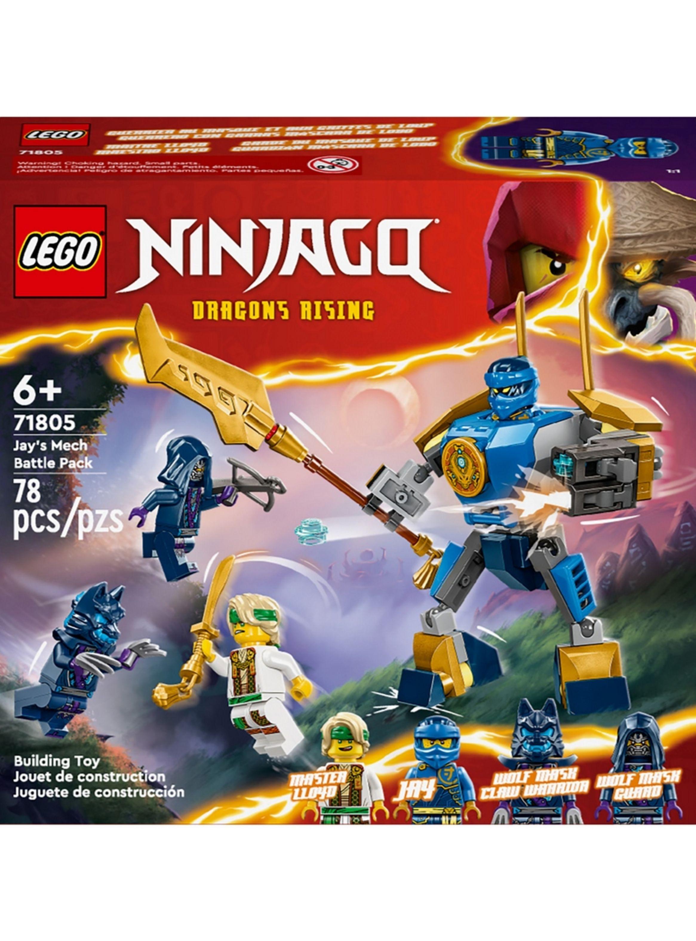PACK DE COMBATE ARMADURA DE JAY LEGO NINJAGO-2