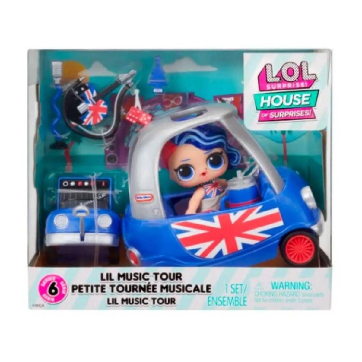 Miniset Lol House Of Surprises Con Muñeca - Lil Music Tour-6