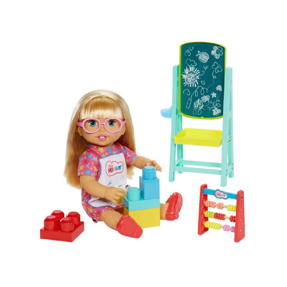 Little Mommy Mi Primer Dia De Clases Mattel - Rubia-2