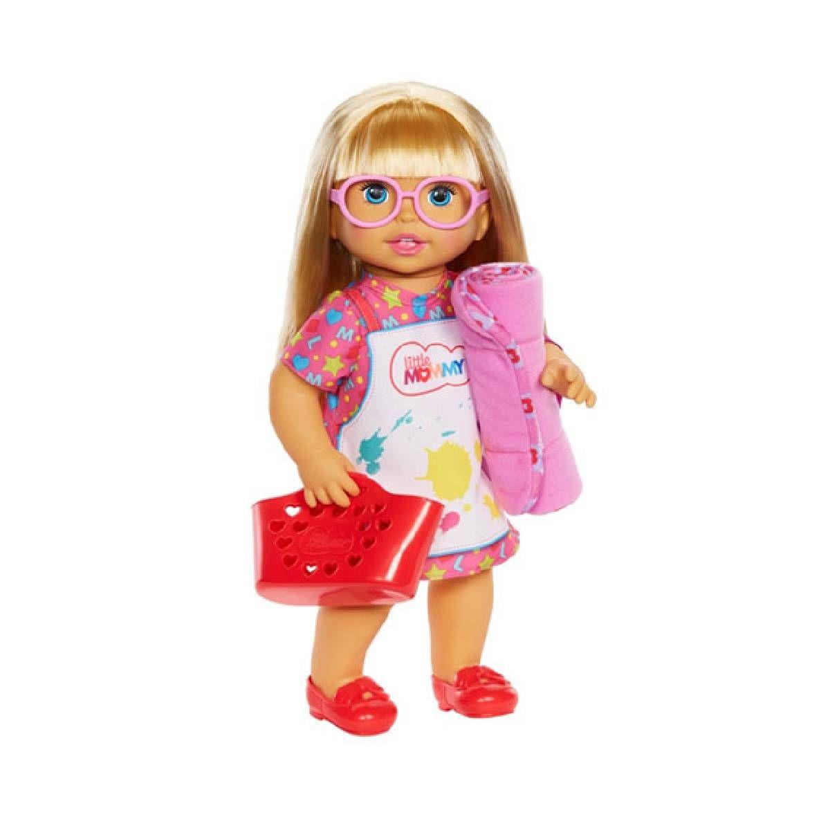 Little Mommy Mi Primer Dia De Clases Mattel - Rubia-5