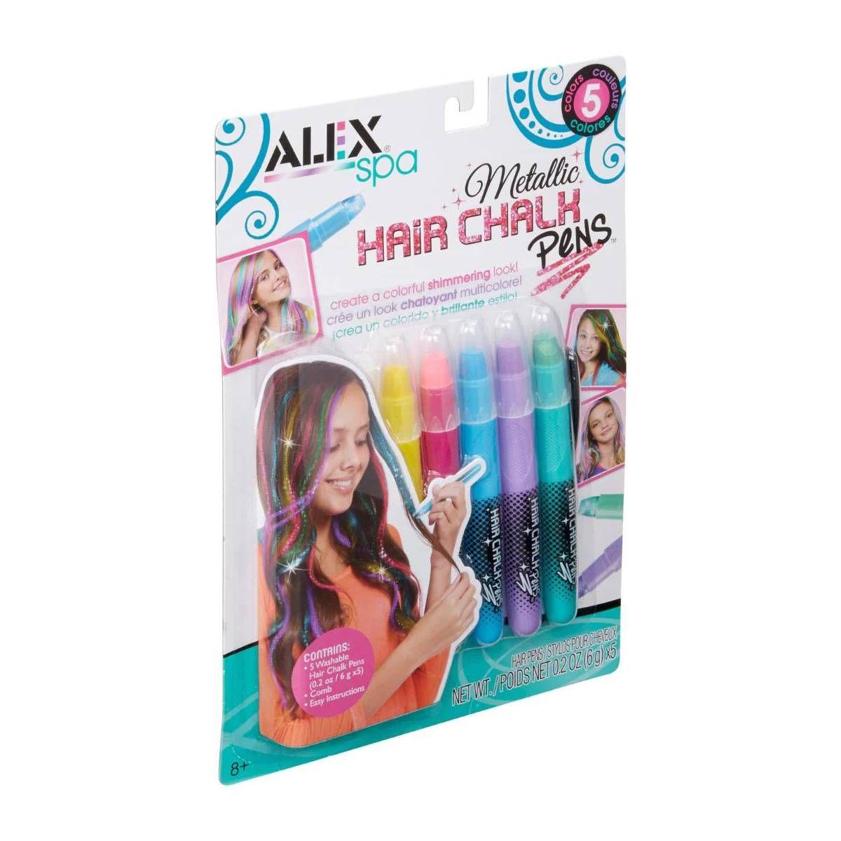 Set De Lapices Pelo Colores Metalicos Alex-3