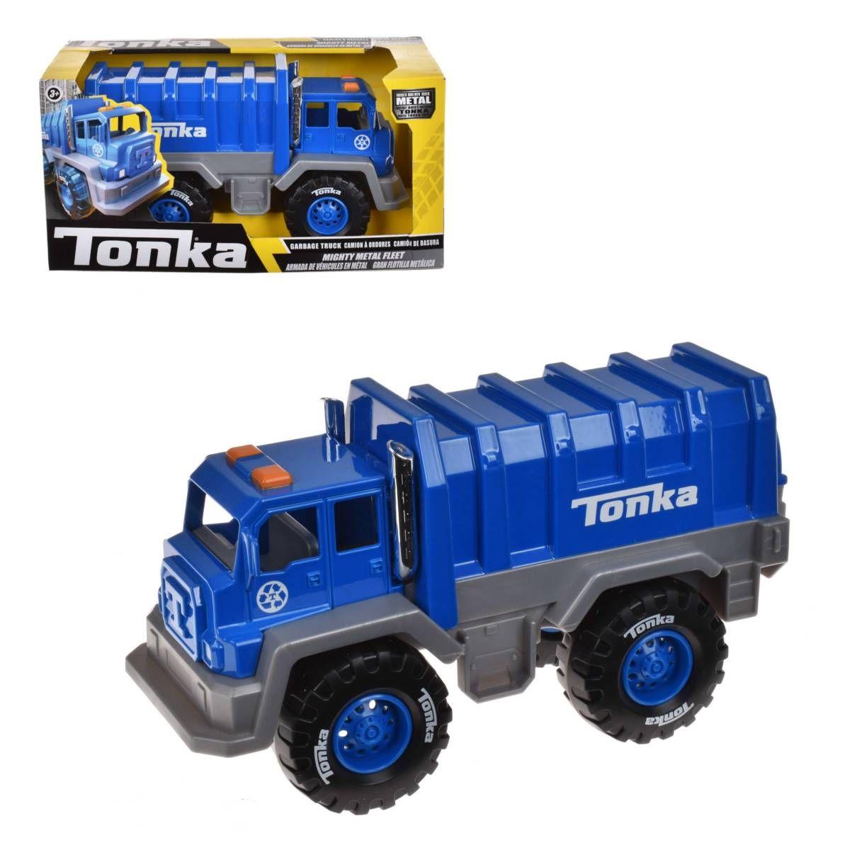 Vehiculo Metalico 20 Cms Tonka - Camion Reciclable-0