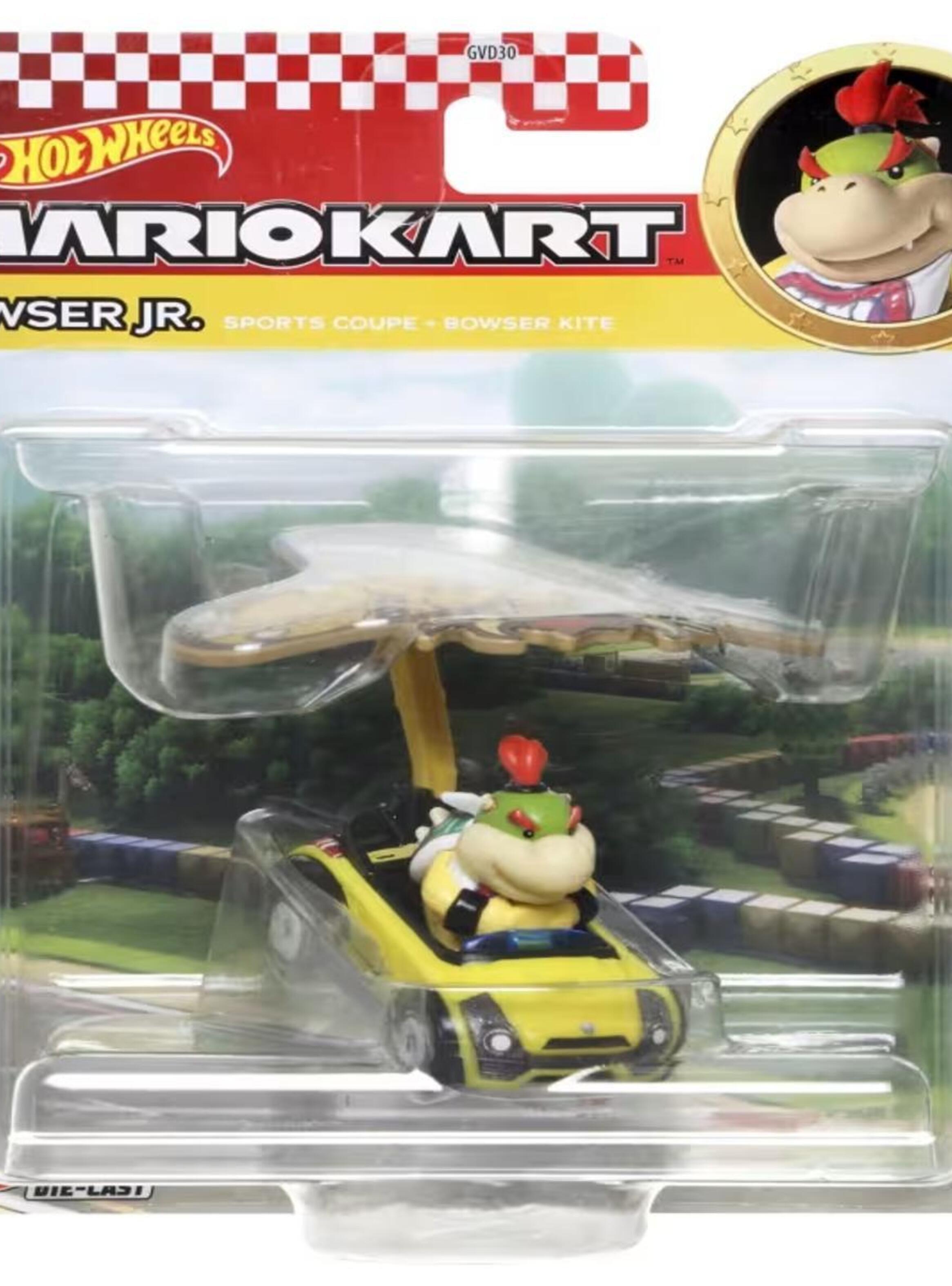 HOT WHEELS PERSONAJES CON GLIDER SORPRESA - BOWSER JR-5