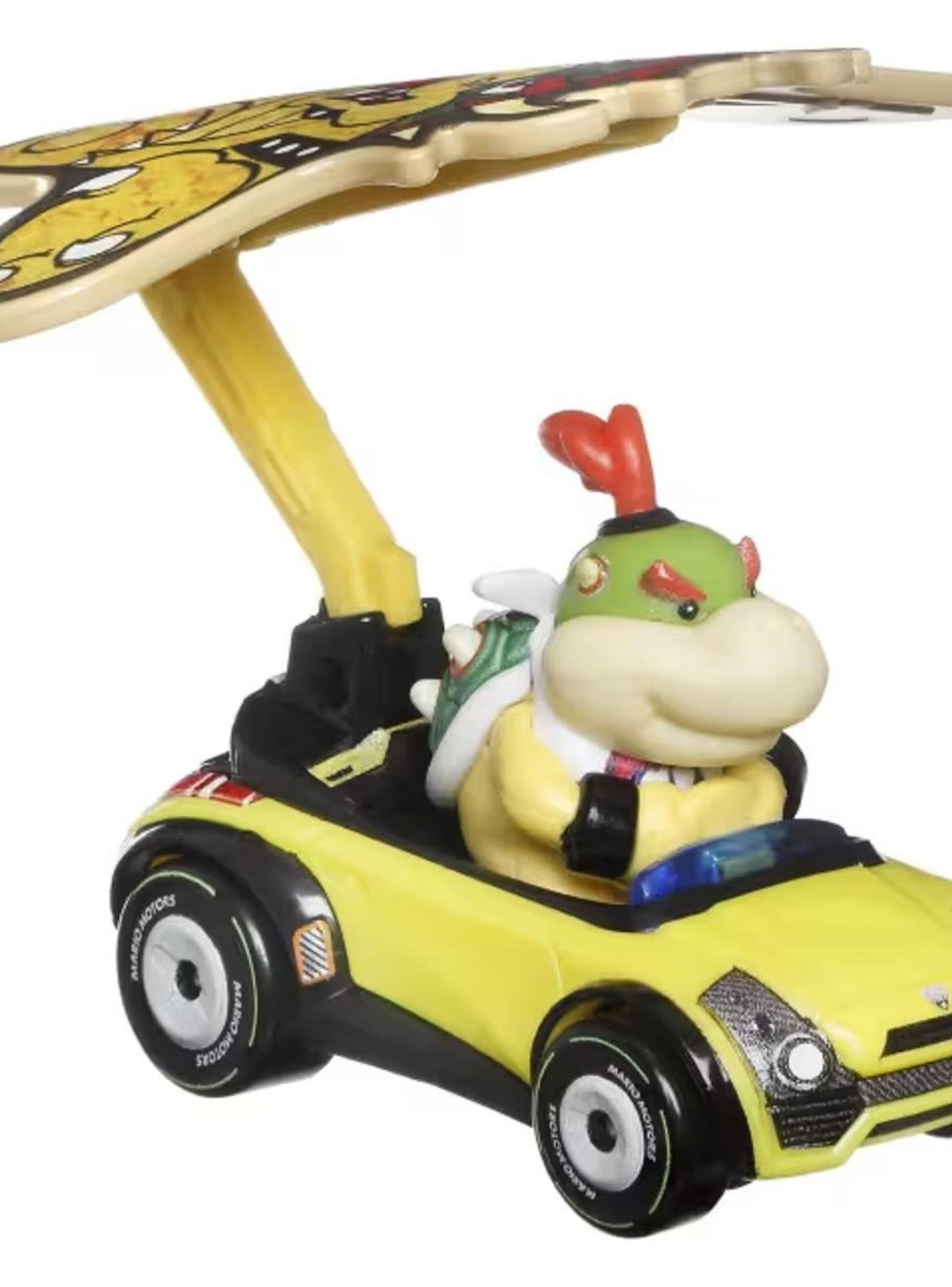 HOT WHEELS PERSONAJES CON GLIDER SORPRESA - BOWSER JR-7