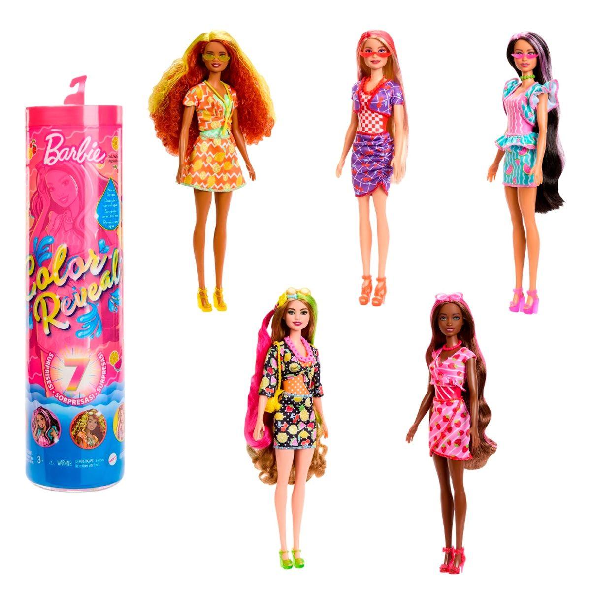 Barbie Color Reveal Look De Frutas Dulces.-0