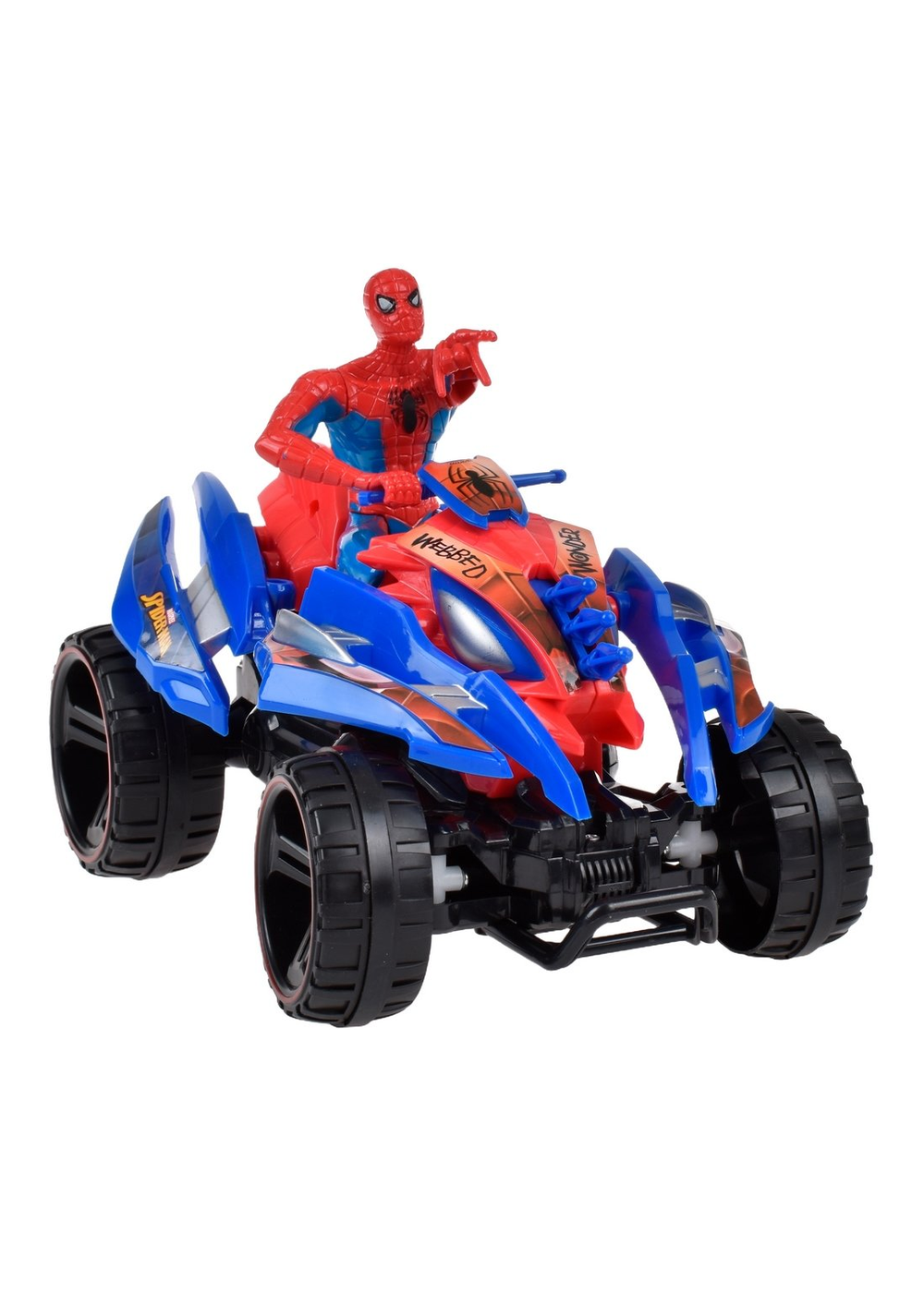 Cuadrimoto R/c Con Figura Spiderman-5