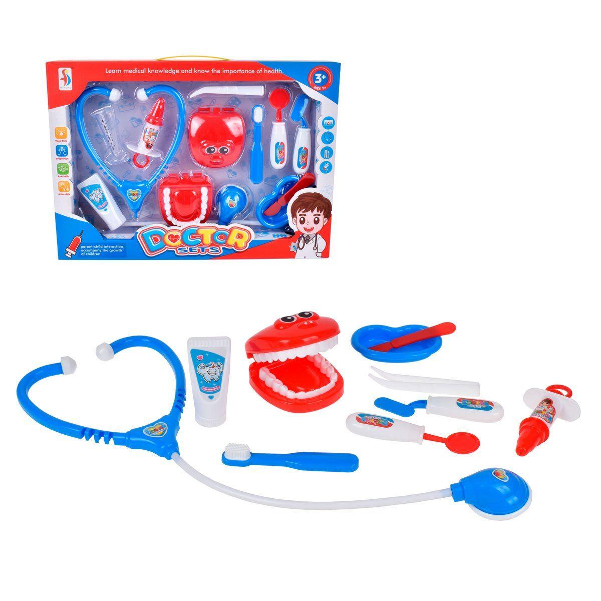 SET DOCTOR Y DENTISTA - ROJO-0