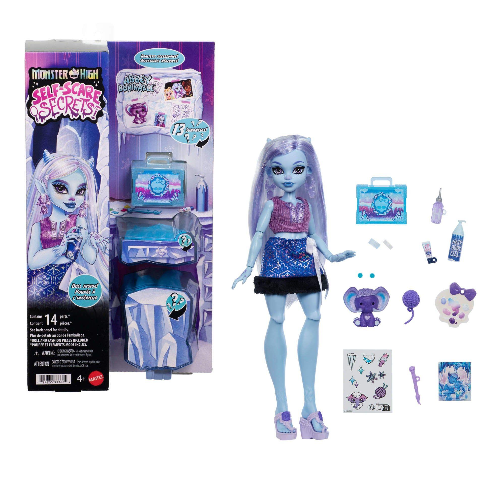 MONSTER HIGH SELF-SCARE SECRETSSORPRESA - ABBEY BOMINABLE-0