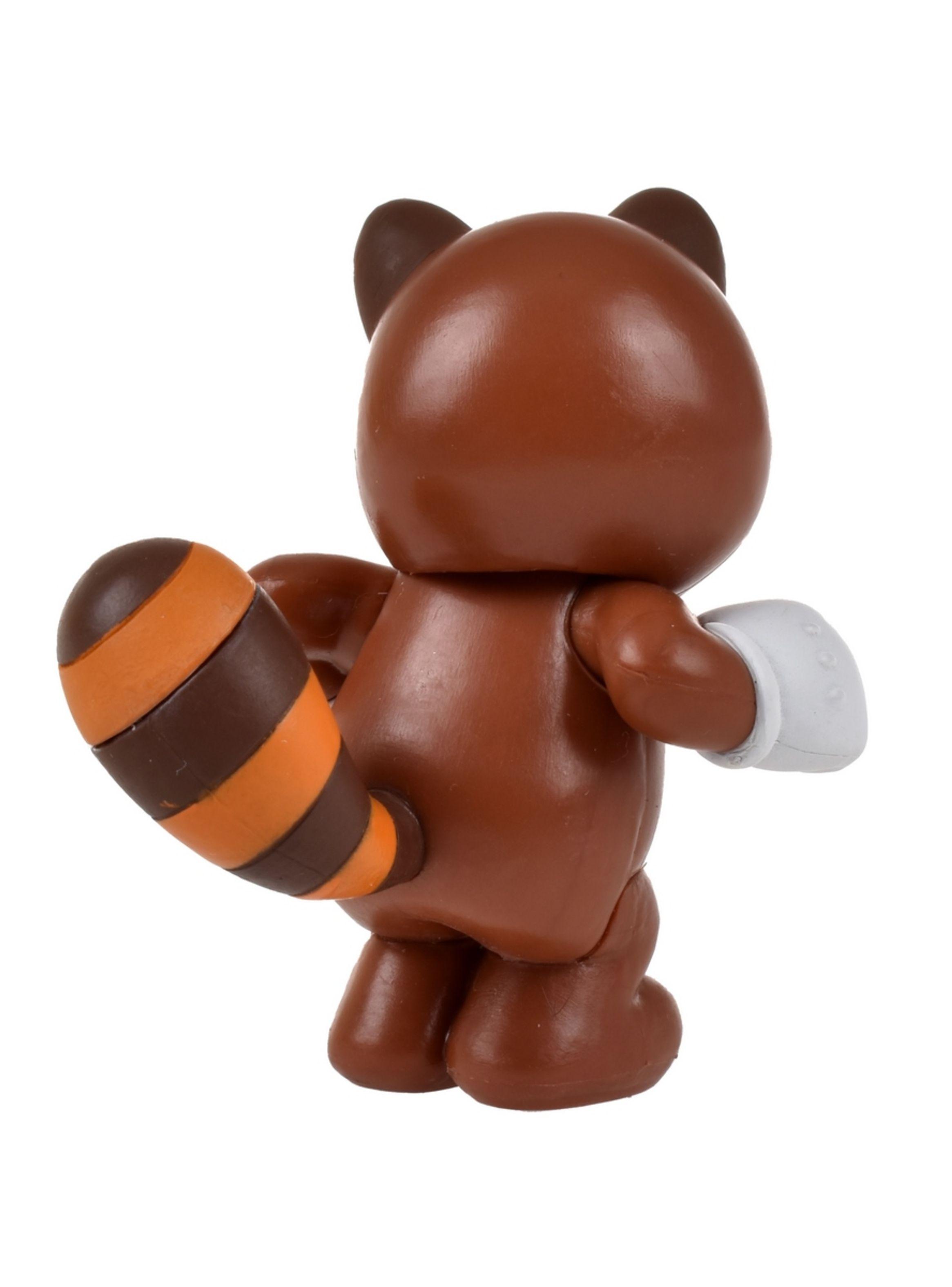 Figuras 6 Cm Super Mario De Nintendo Wave 54 - Mario Tanuki-4