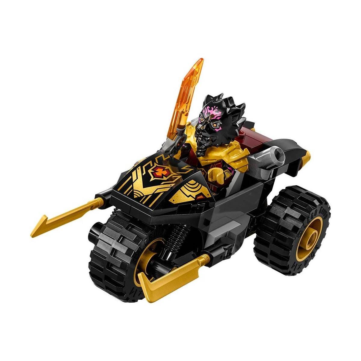 BATALLA EN COCHE Y MOTO DE KAI Y RAS LEGO NINJAGO-7
