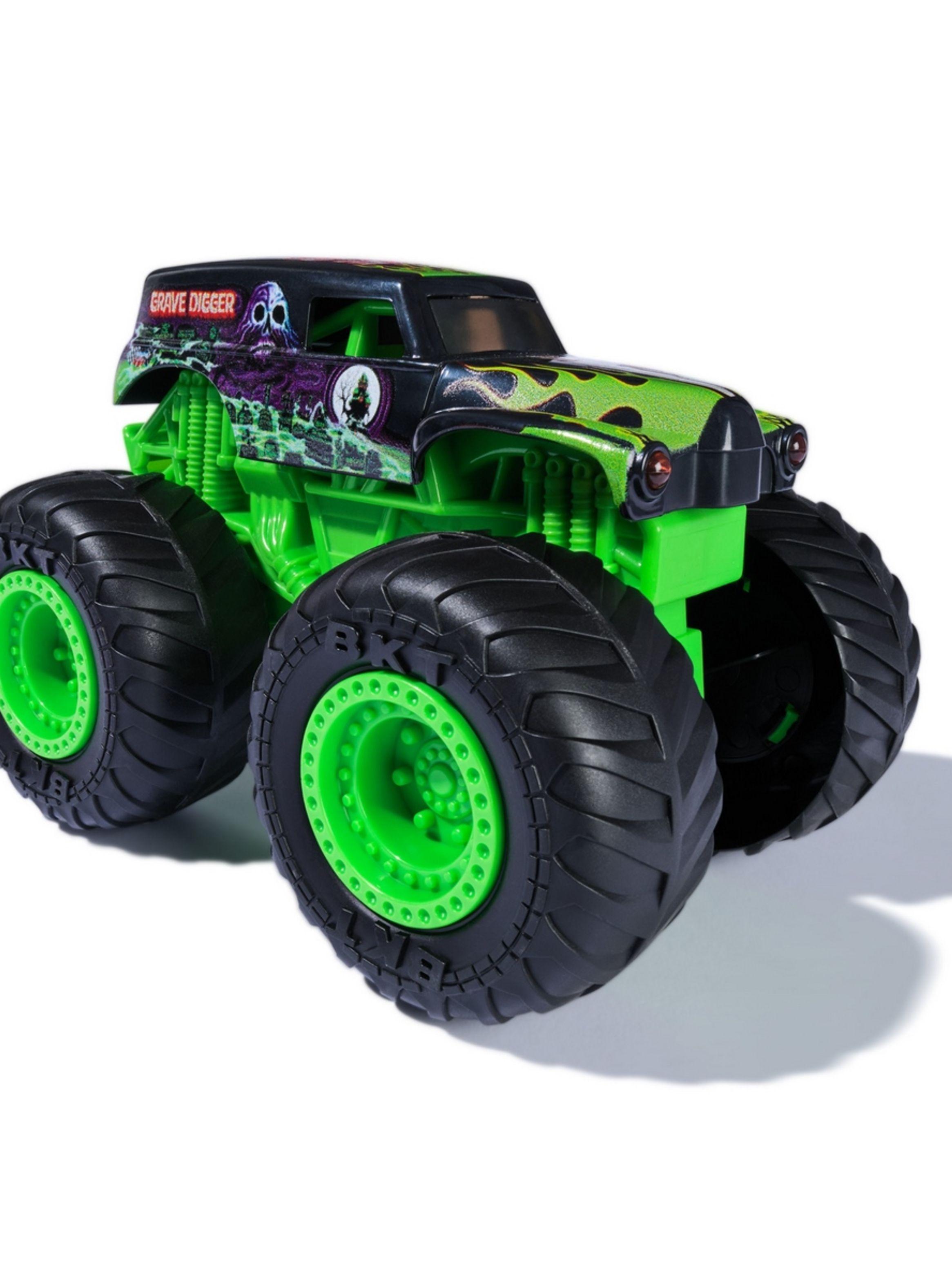 Vehículo Monster Jam 1:24 Grave Digger luces y sonido-0