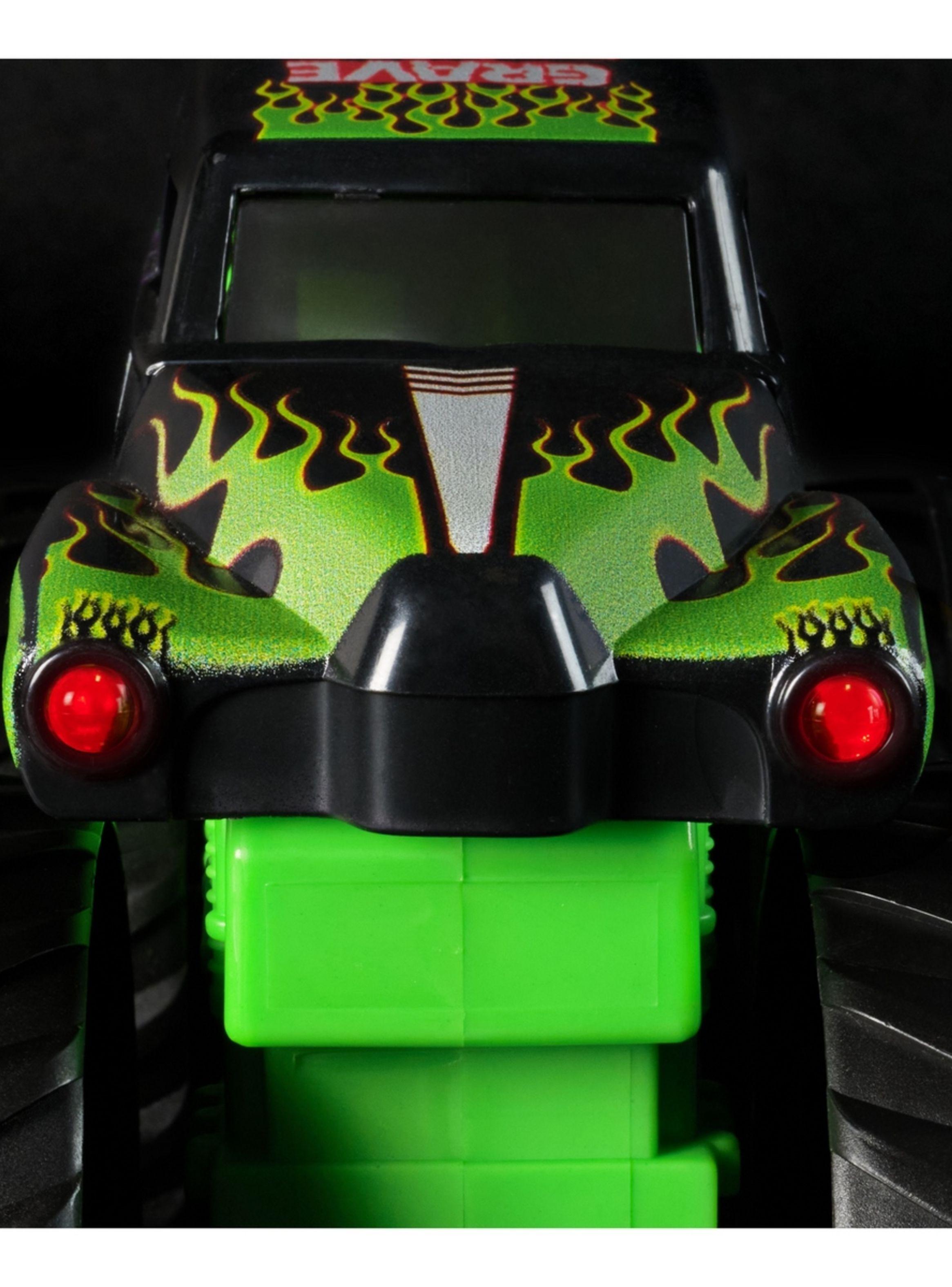 Vehículo Monster Jam 1:24 Grave Digger luces y sonido-5