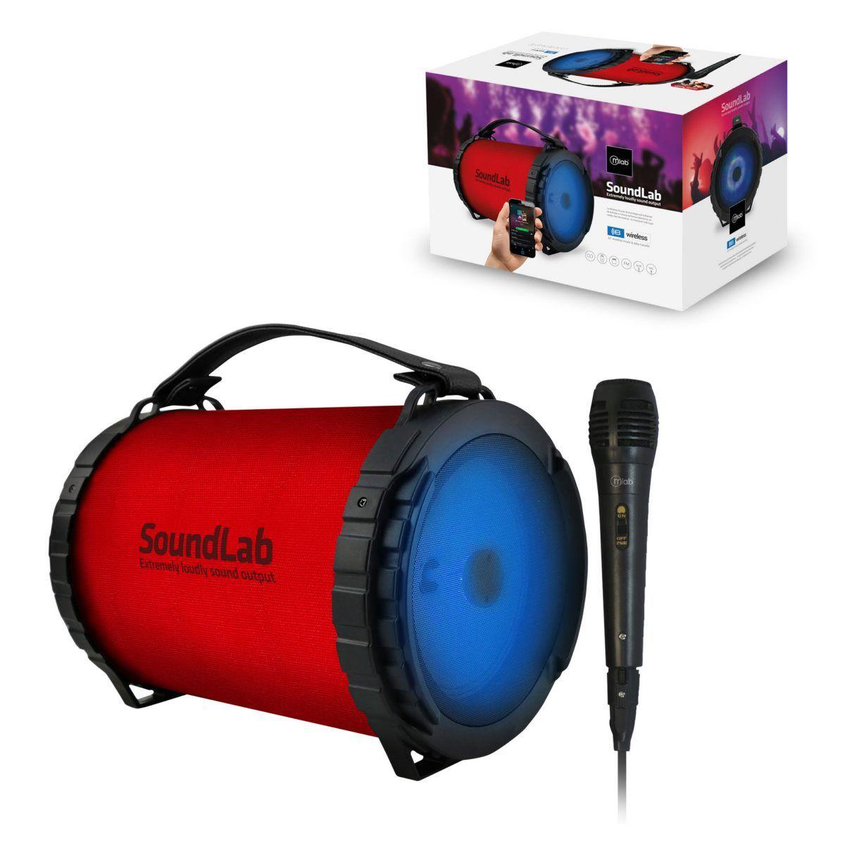 Soundlab Bazuka Genero Rojo Microlab-0