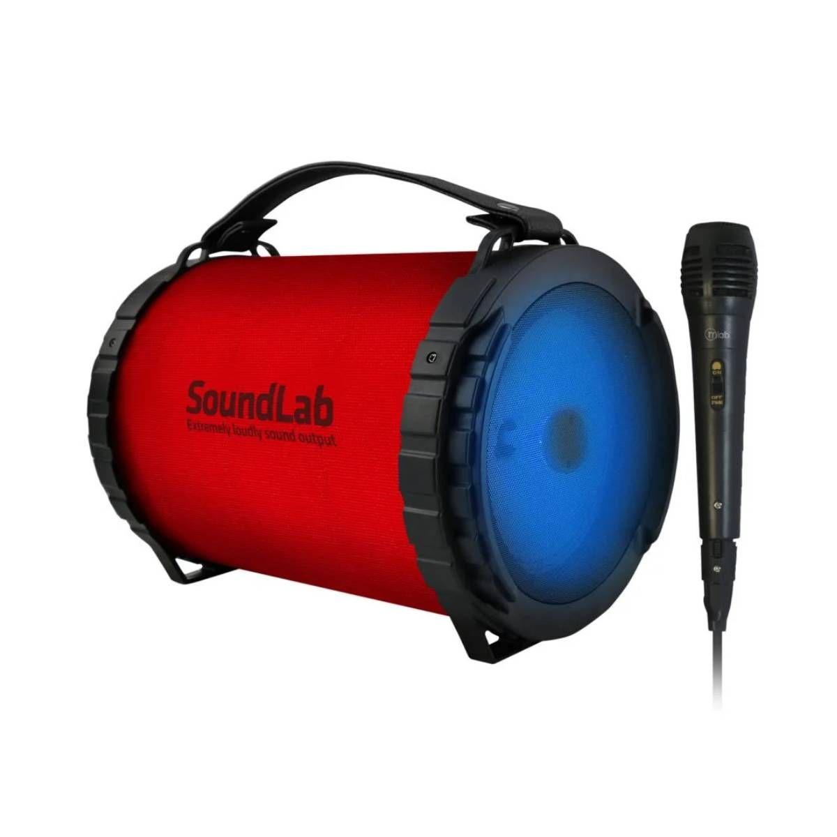 Soundlab Bazuka Genero Rojo Microlab-1