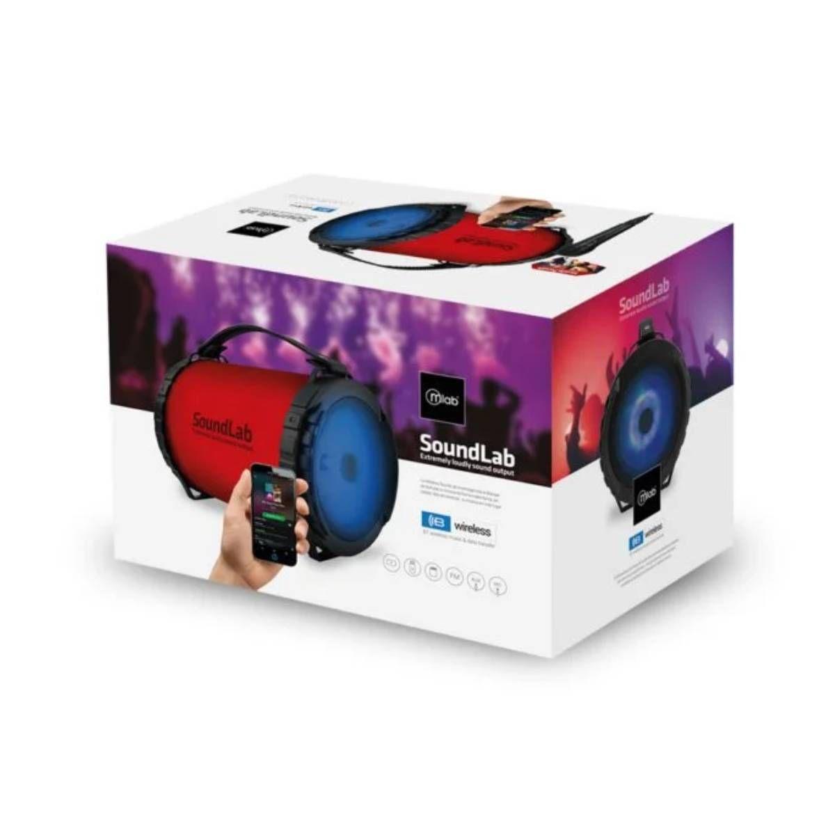 Soundlab Bazuka Genero Rojo Microlab-2