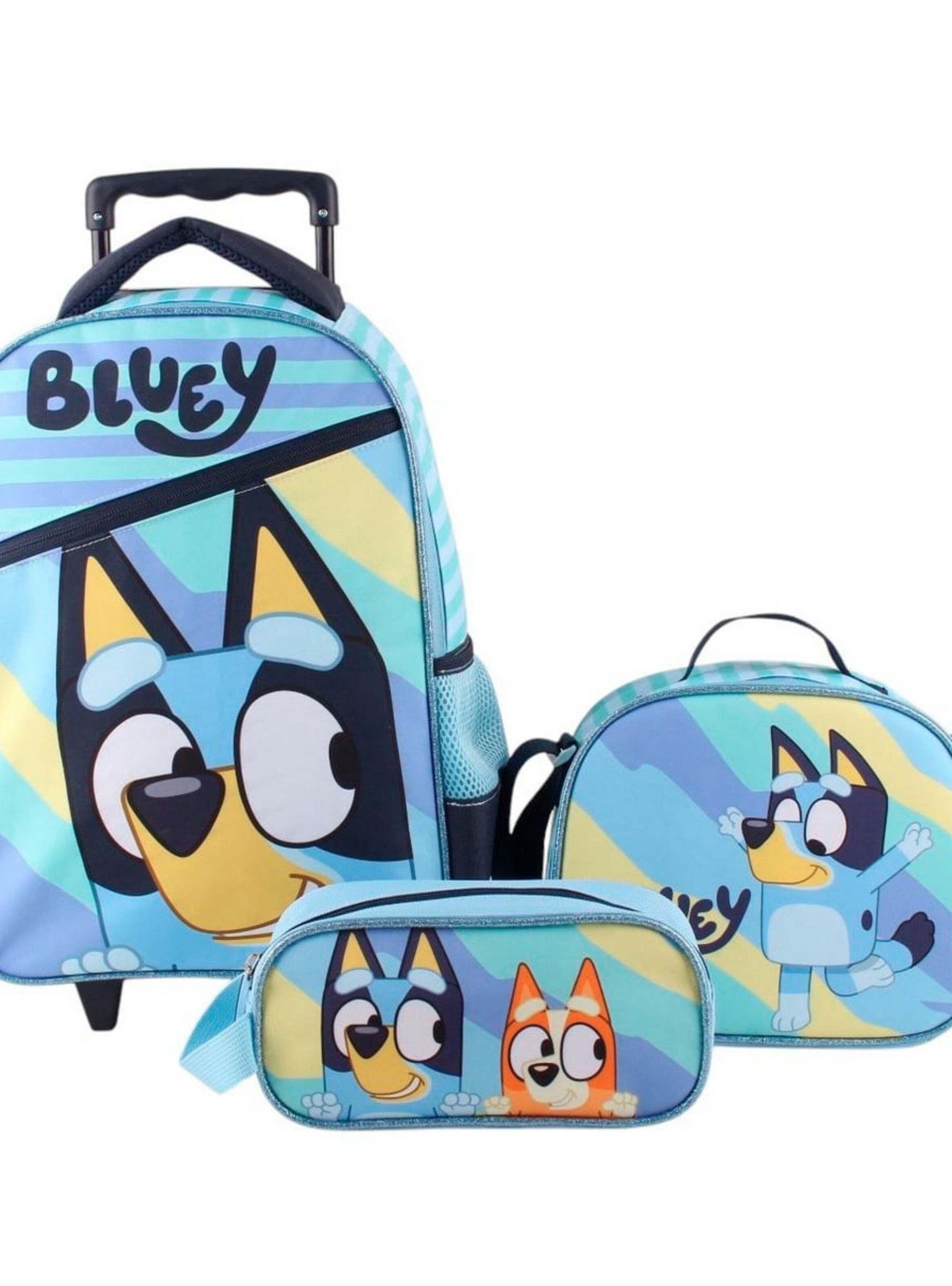 Set Promo Bts Con Ruedas 3 Piezas Bluey-0