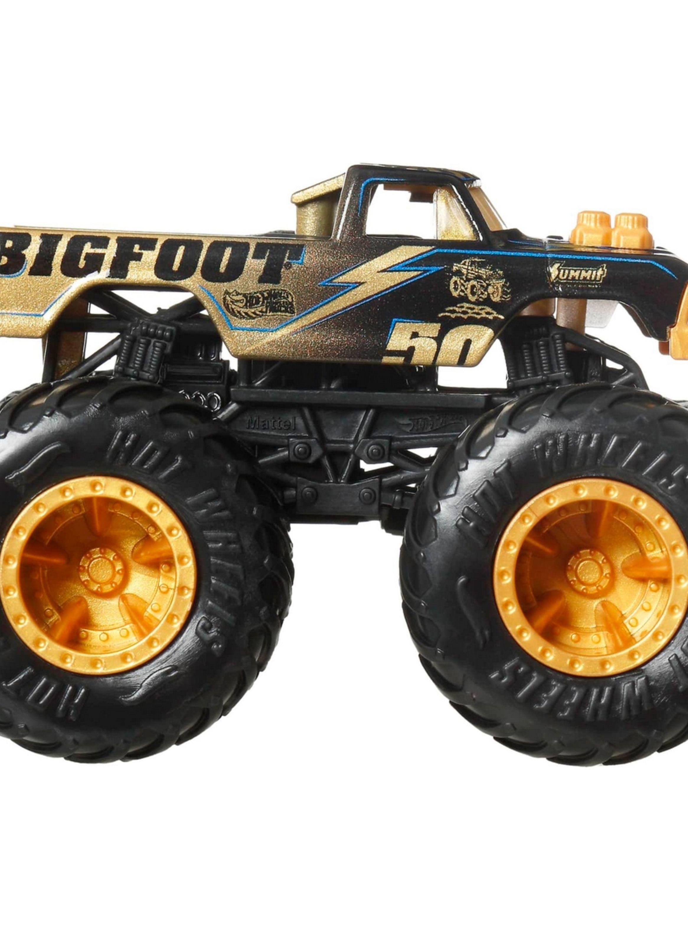 Hot Wheels Monster Trucks 1:64 - Bigfoot 50th Vs Bigoot-3