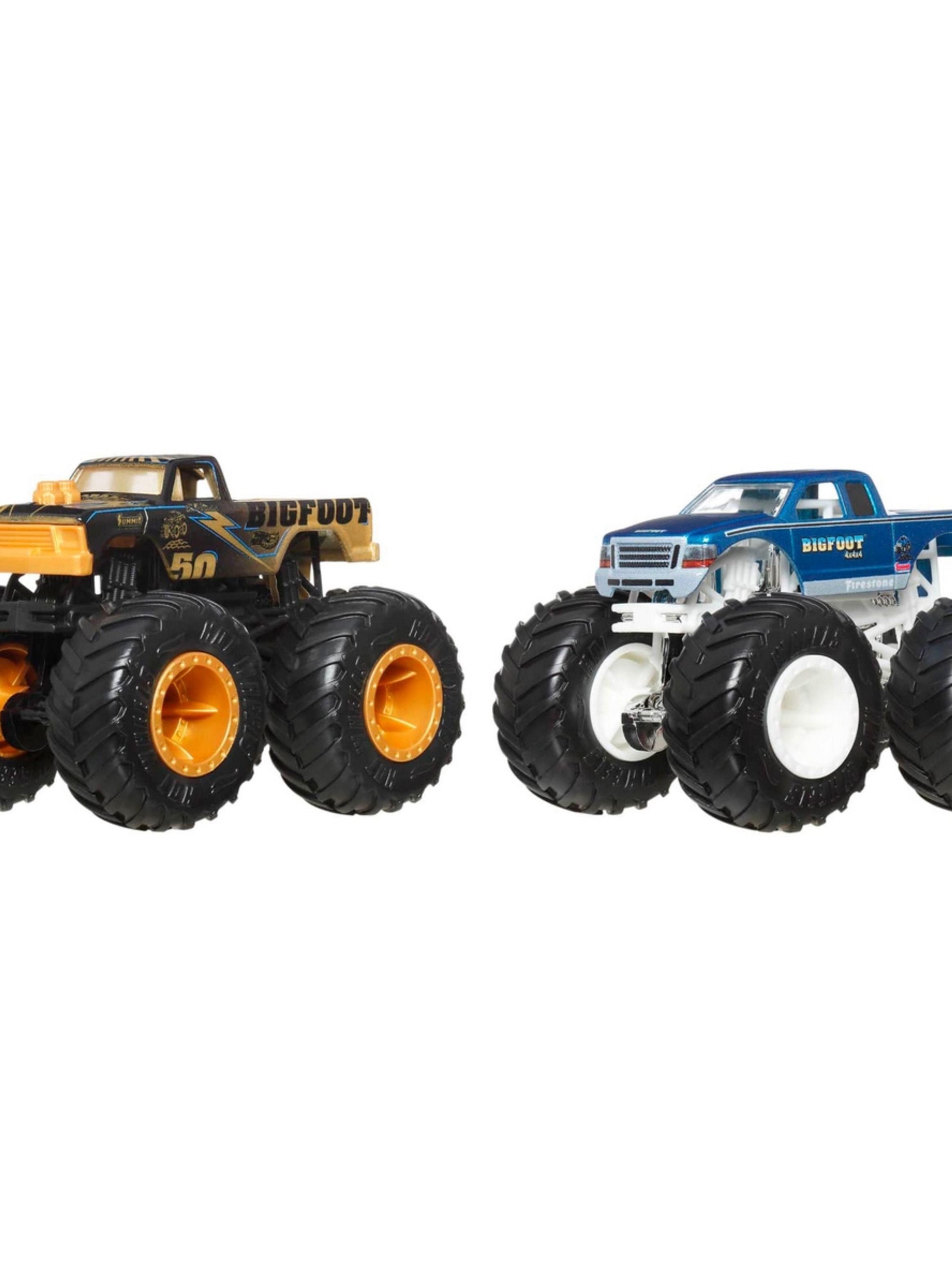 Hot Wheels Monster Trucks 1:64 - Bigfoot 50th Vs Bigoot-6