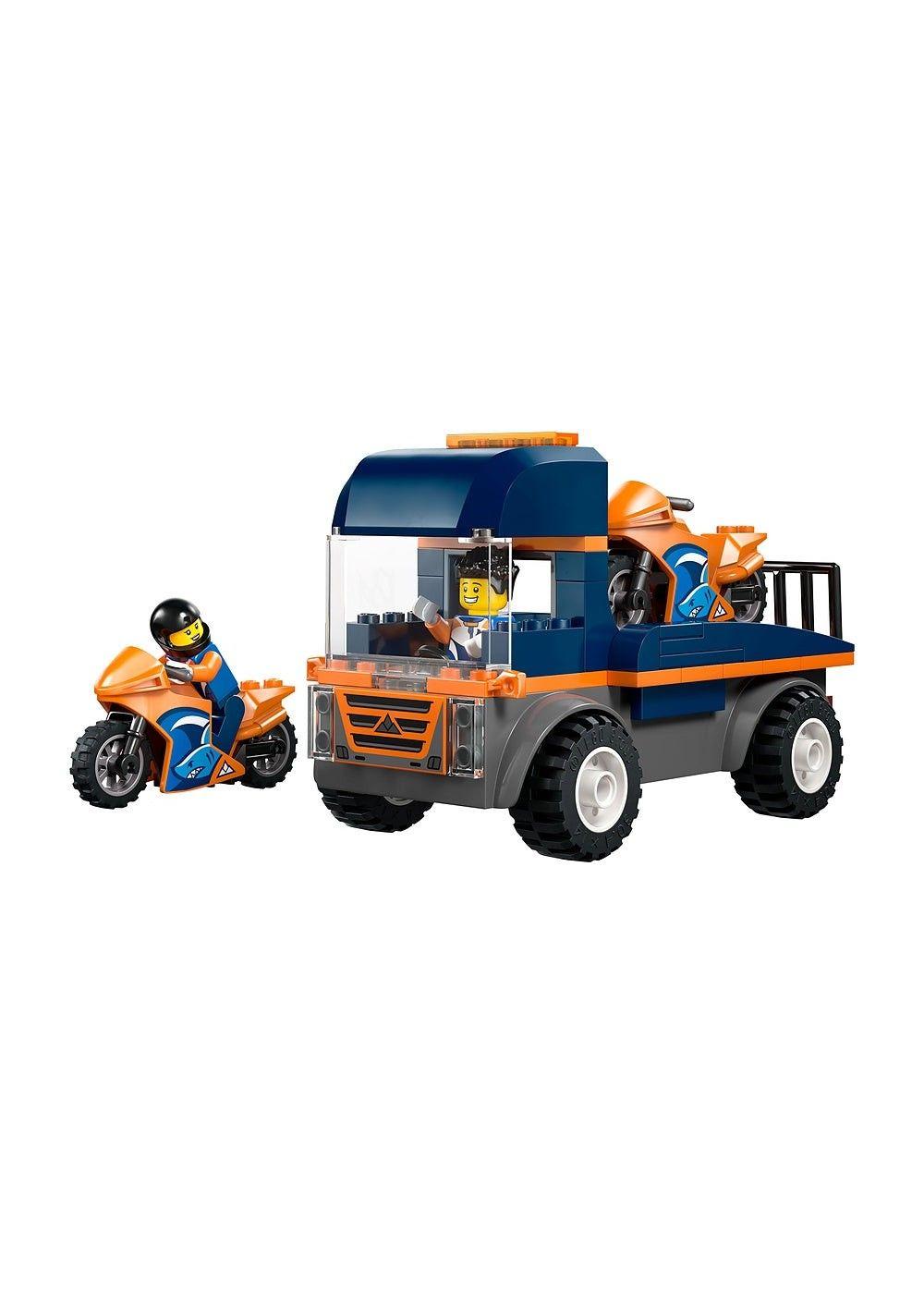 CAMION DE TRANSPORTE DE MOTOS LEGO CITY-2