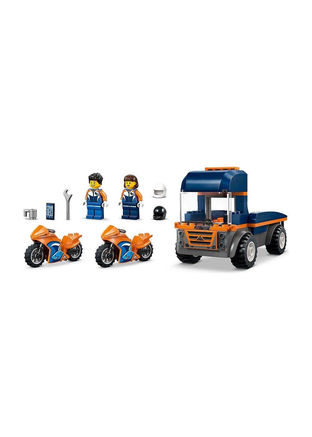 CAMION DE TRANSPORTE DE MOTOS LEGO CITY-5