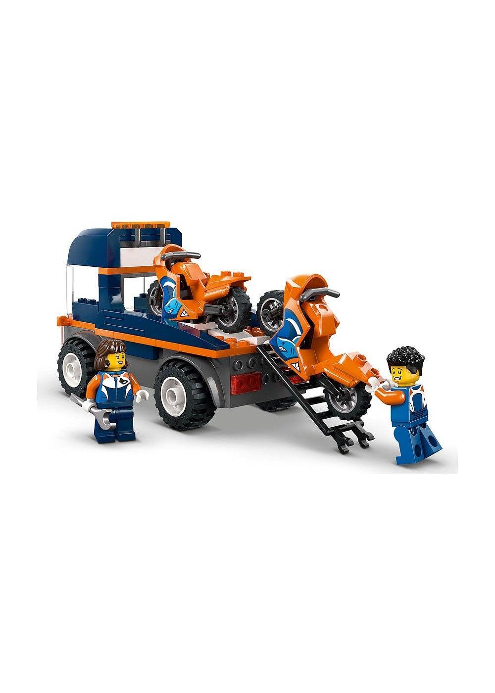 CAMION DE TRANSPORTE DE MOTOS LEGO CITY-6
