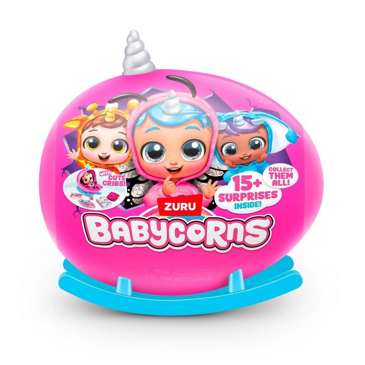 ESFERA SORPRESA PELUCHE BABYCORNS ZURU - PLATEADO-4